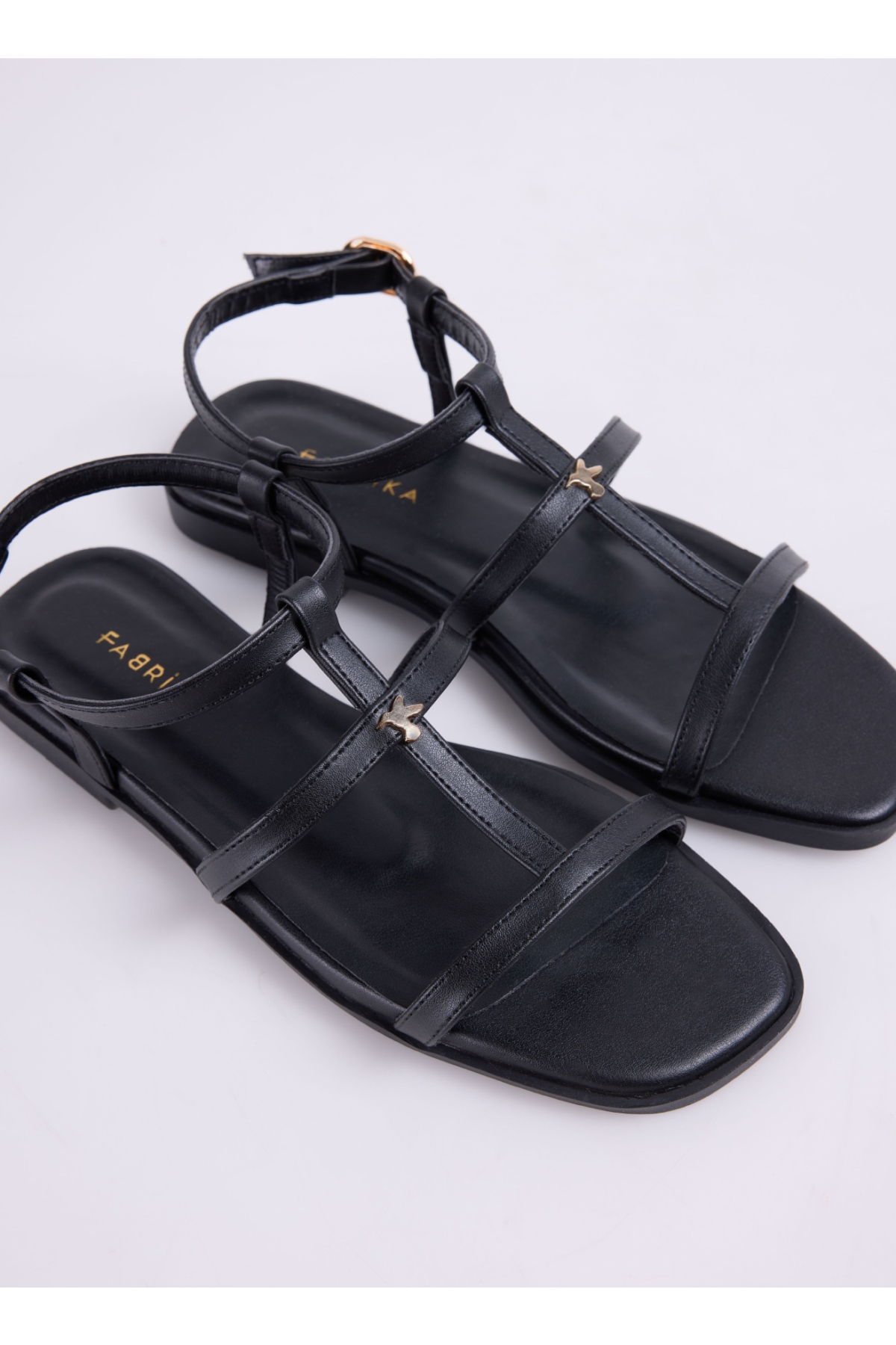 Siyah Kadın Sandalet KINLEY - Görsel 6