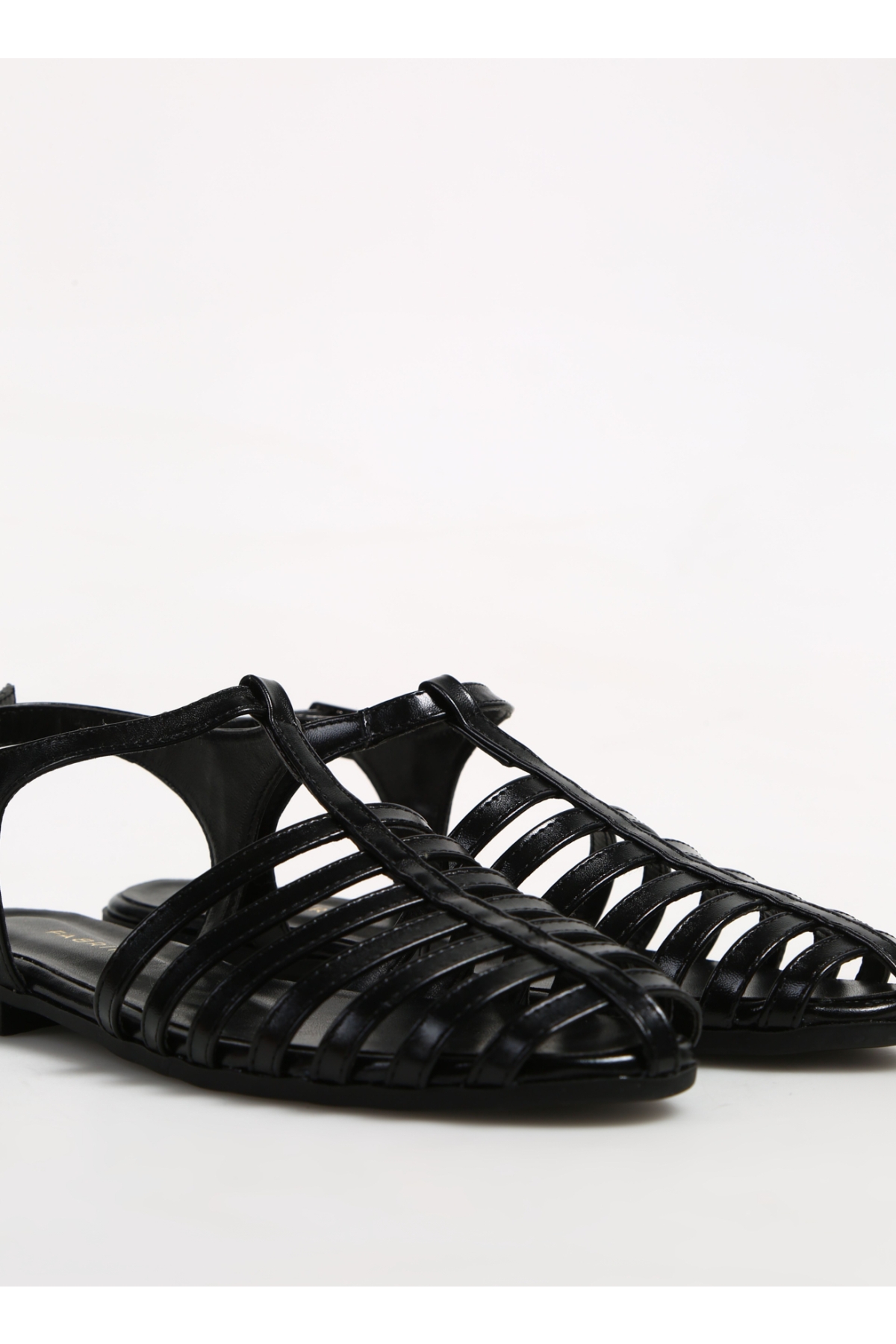 Siyah Kadın Sandalet NASEEM - Görsel 6