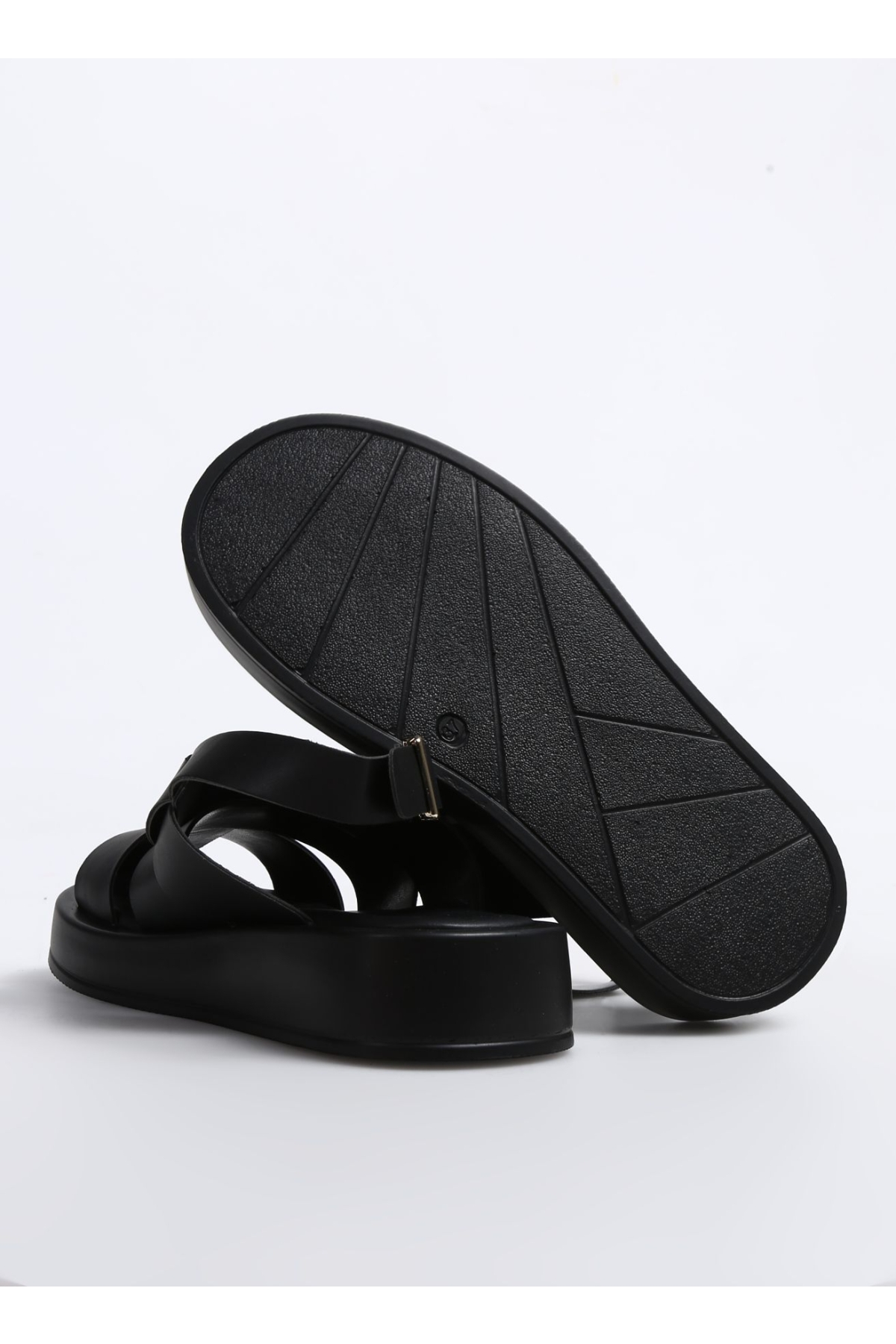 Siyah Kadın Sandalet TRISHNA - Görsel 5