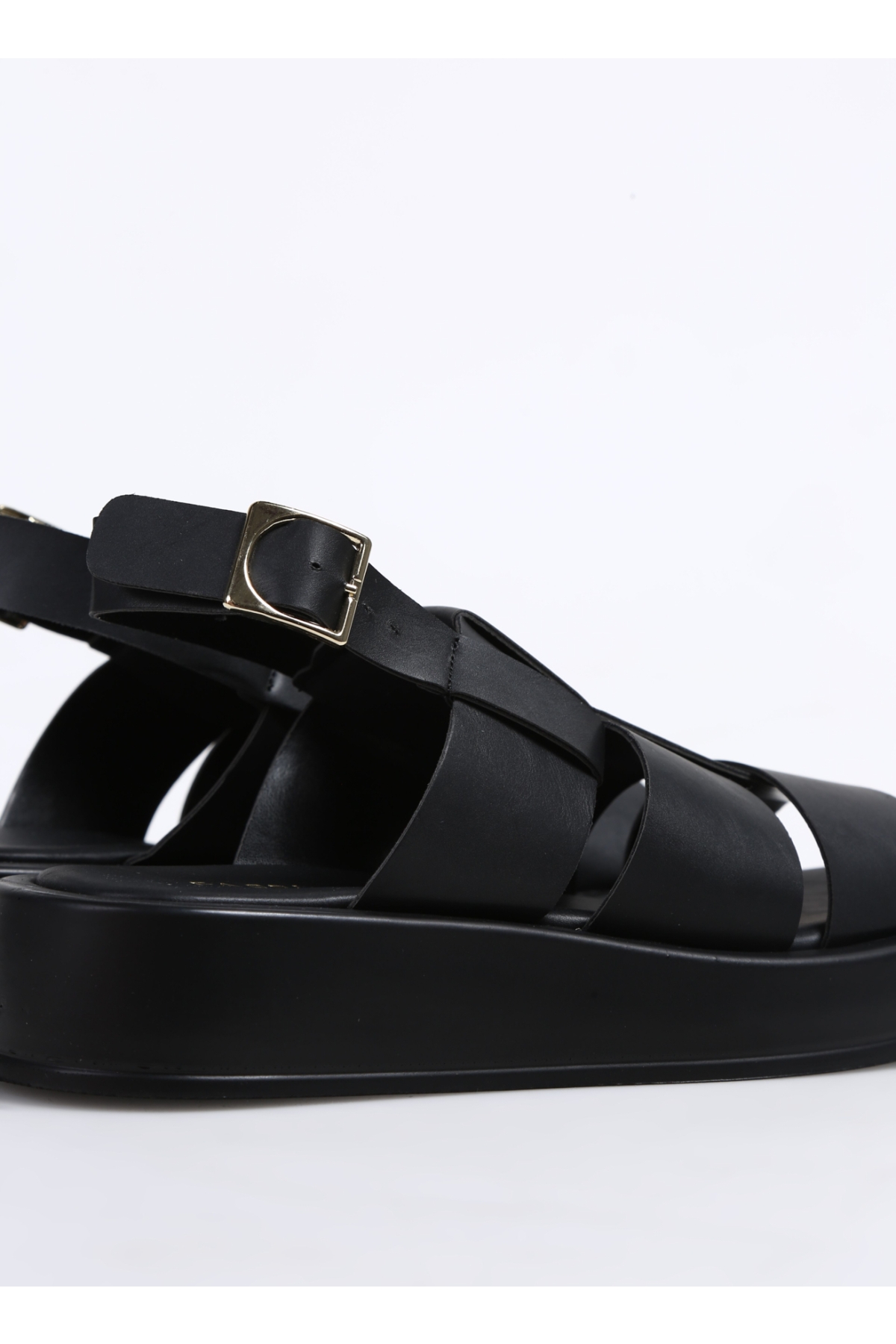 Siyah Kadın Sandalet TRISHNA - Görsel 6