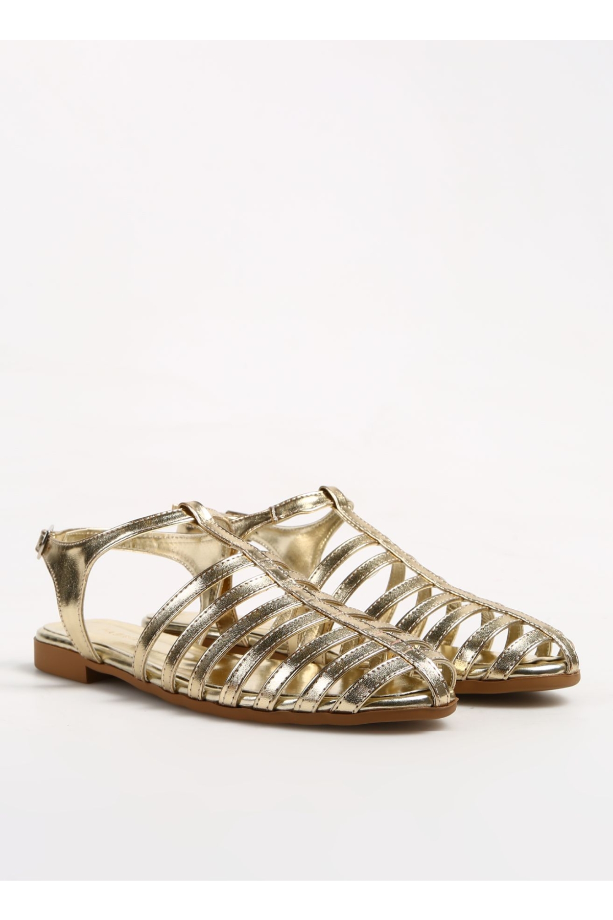 Altın Kadın Sandalet NASEEM - Görsel 3