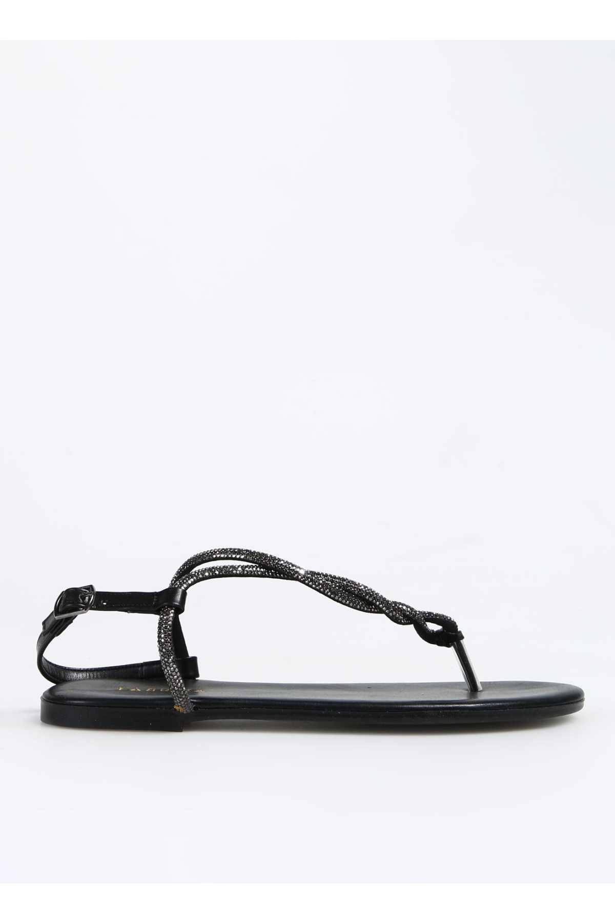 Siyah Kadın Sandalet STORMES - Görsel 8
