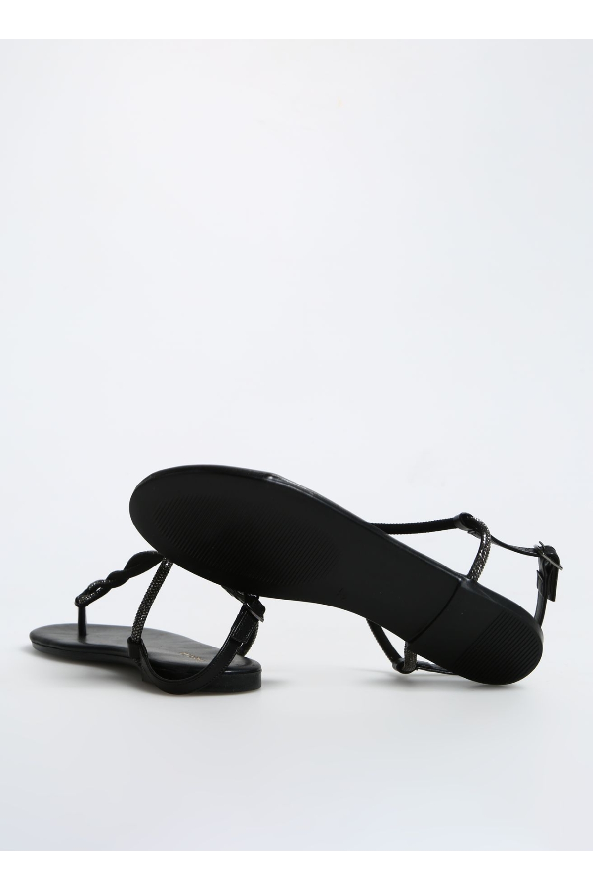 Siyah Kadın Sandalet STORMES - Görsel 11