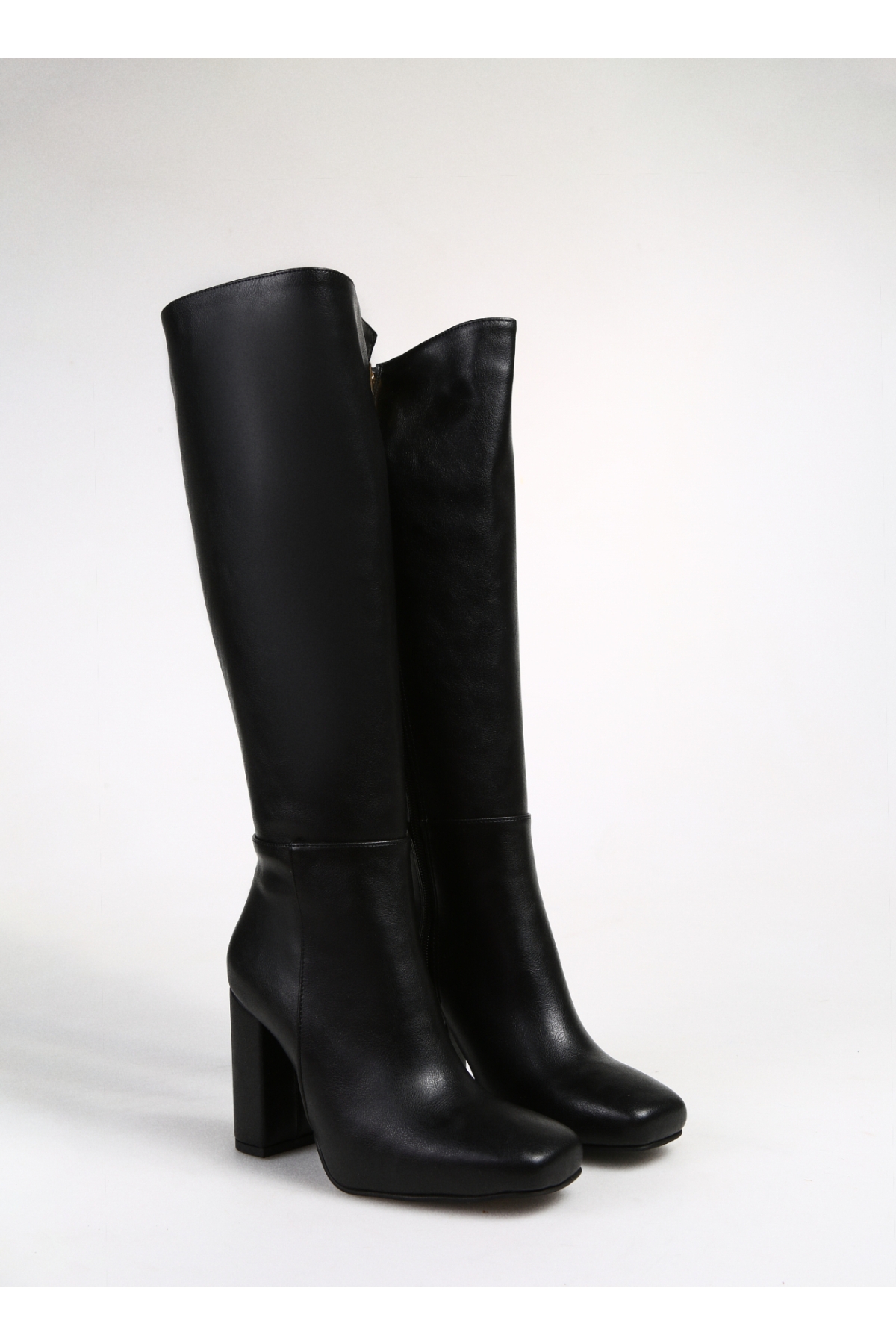 Siyah Kadın Topuklu Çizme ODISE - Görsel 4