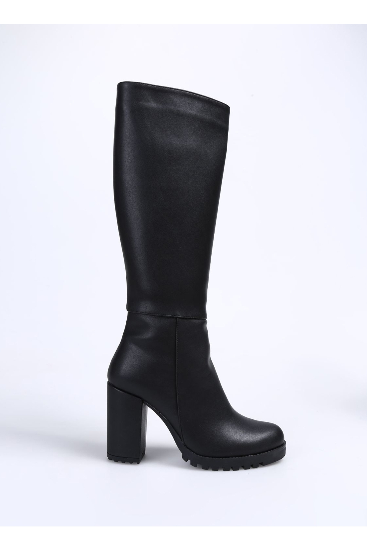 Siyah Kadın Topuklu Çizme CREMONA - Görsel 2