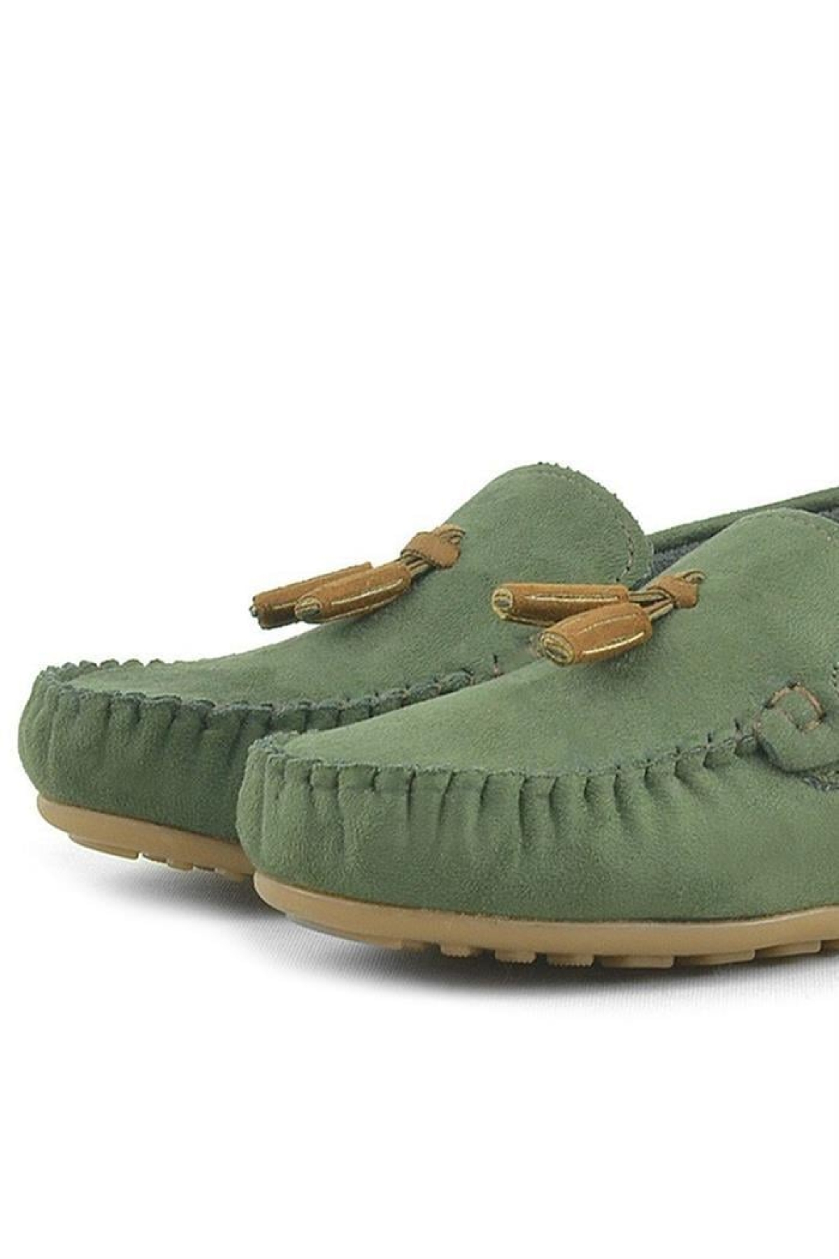 Yeşil Erkek Çocuk Mokasen Ayakkabı - Görsel 8