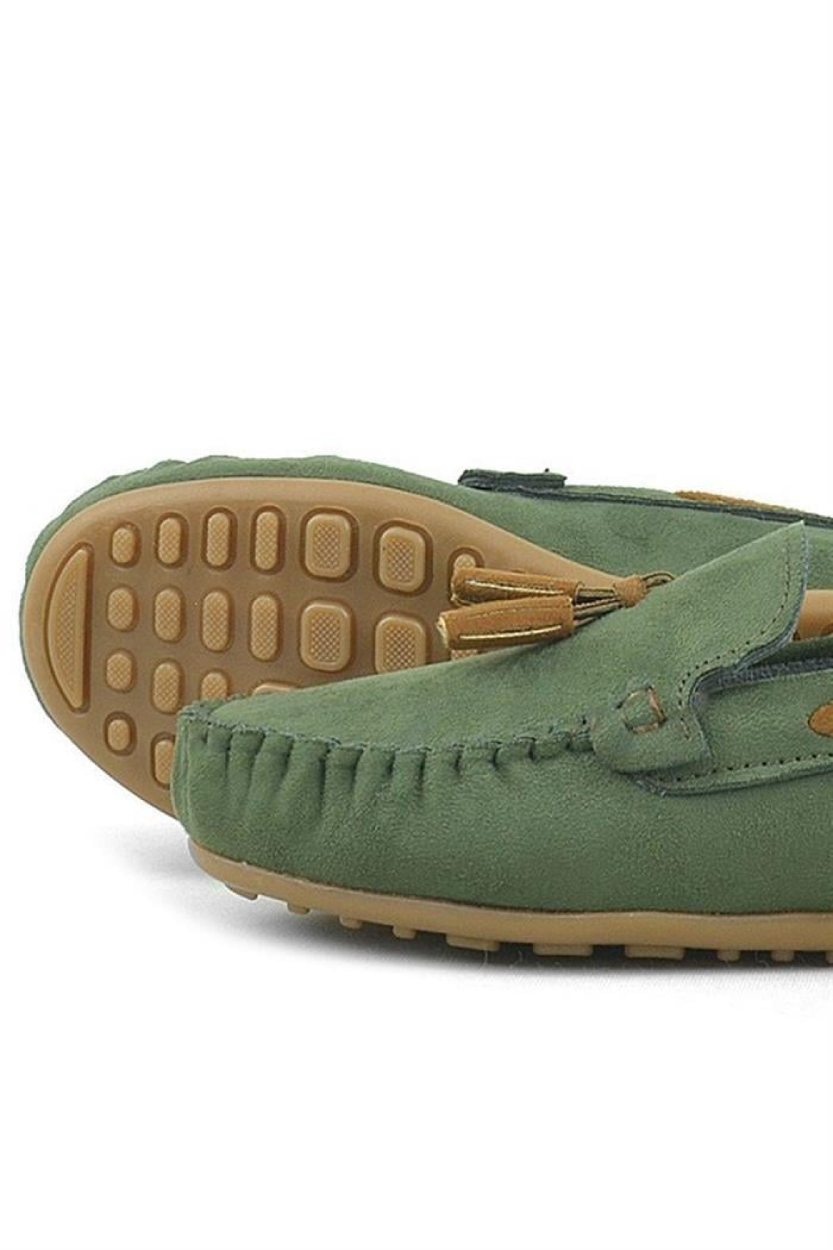 Yeşil Erkek Çocuk Mokasen Ayakkabı - Görsel 9