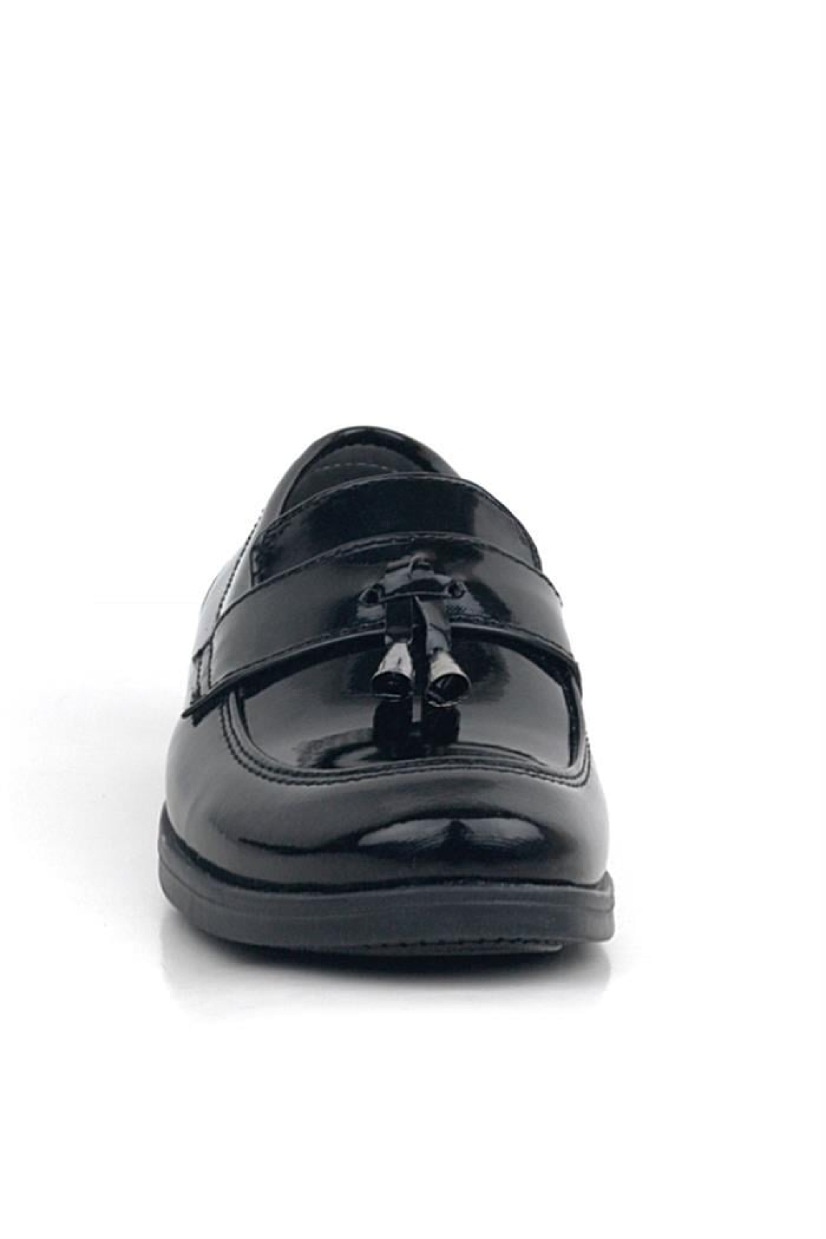 Loafer Siyah Rugan Erkek Klasik Çocuk Ayakkabı - Görsel 5