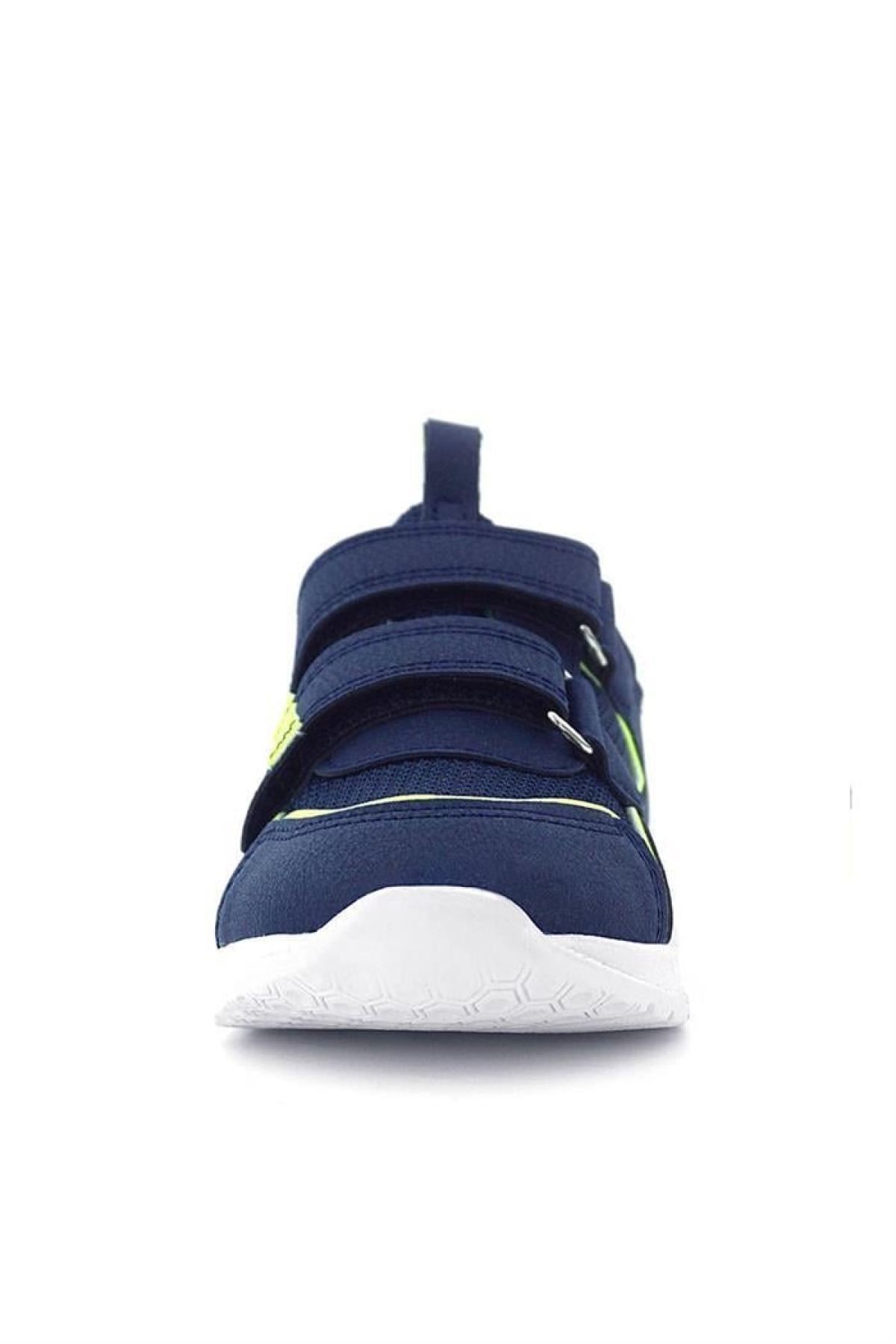 Lacivert Sarı Cırt Cırtlı Erkek Çocuk Spor Ayakkabı - Görsel 5