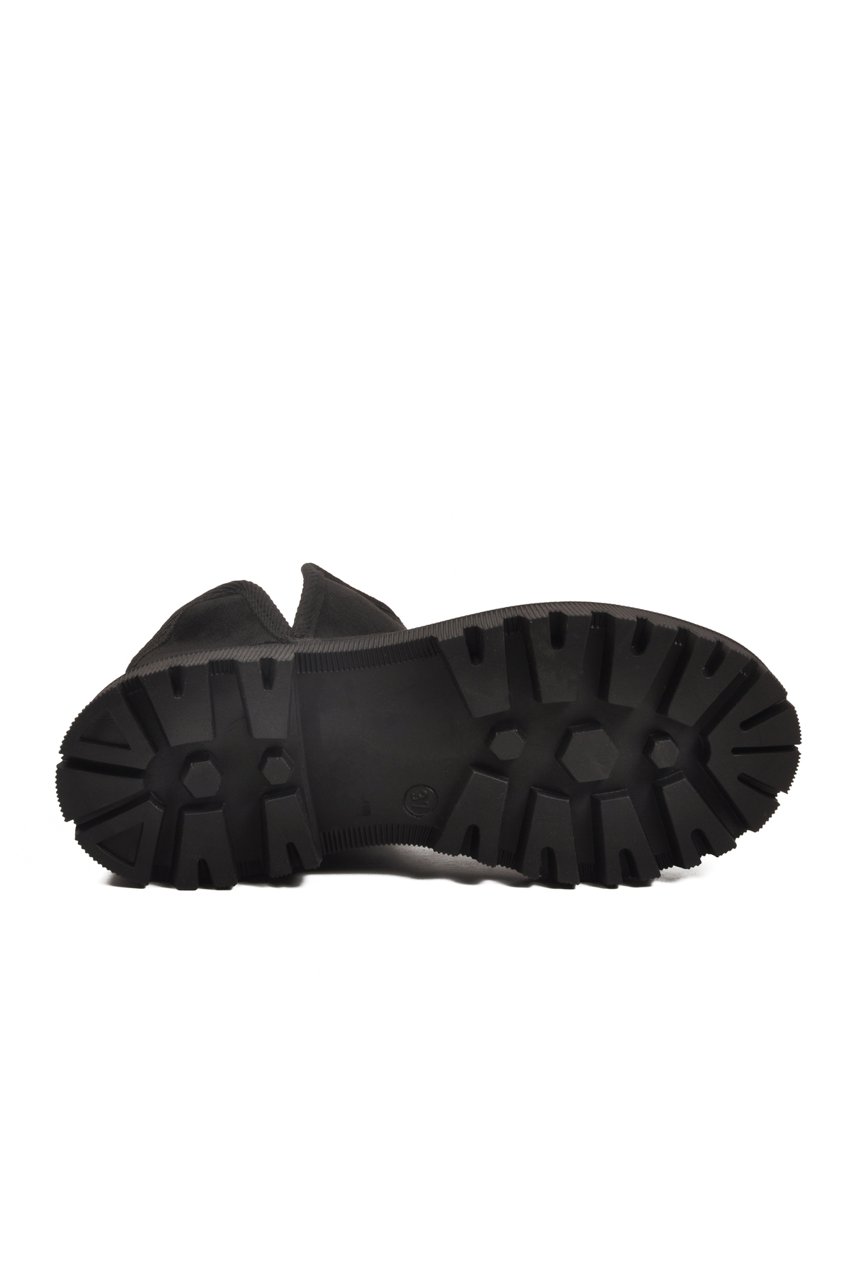 Siyah Süet İçi Kürklü Soğuğa Dirençli Kaymaz Kadın Bot 548038 Z - Görsel 6