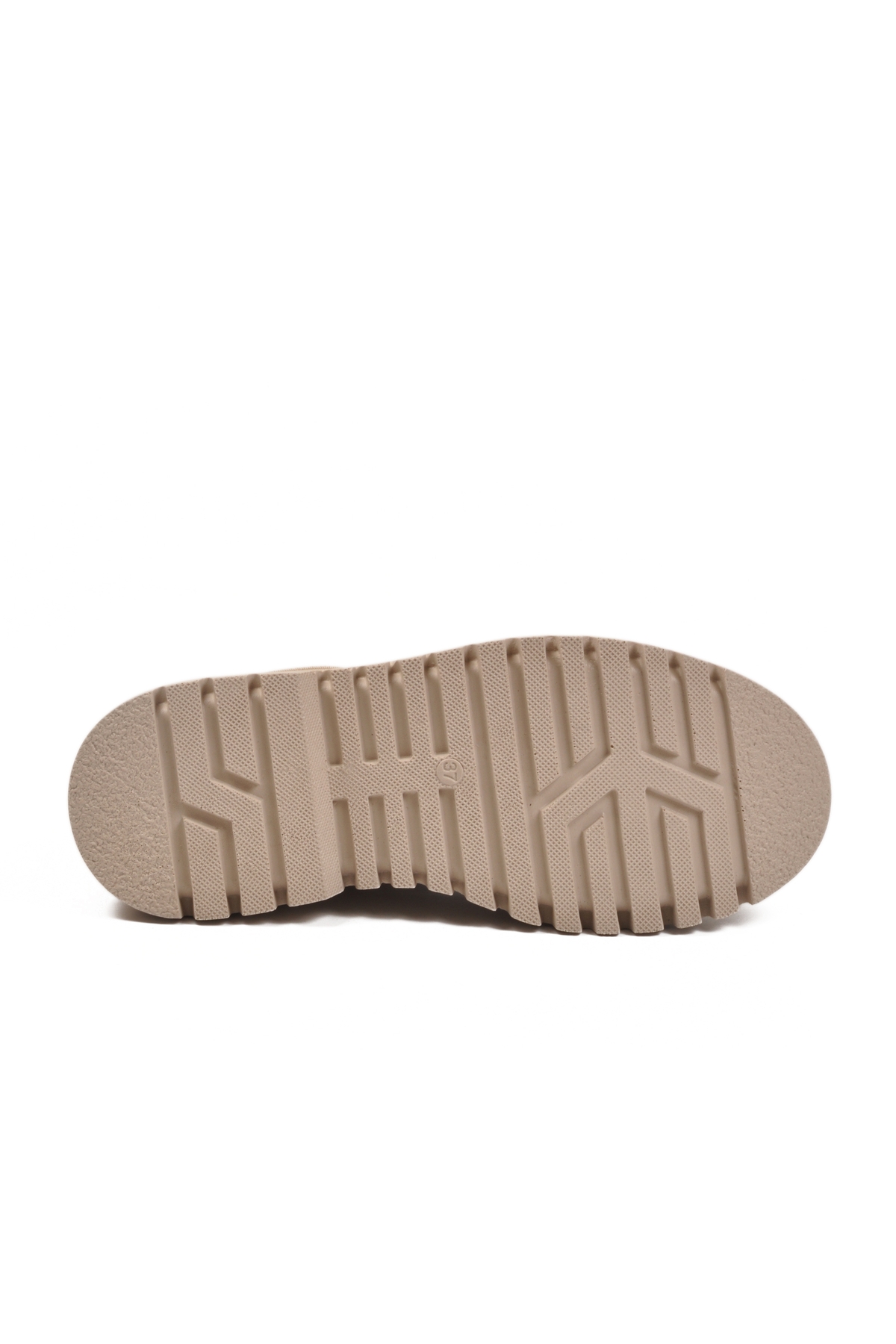 Bej Cilt Kürklü Kolay Giyilebilir Kaymaz Kadın Chelsea Bot 473093 Z - Görsel 6