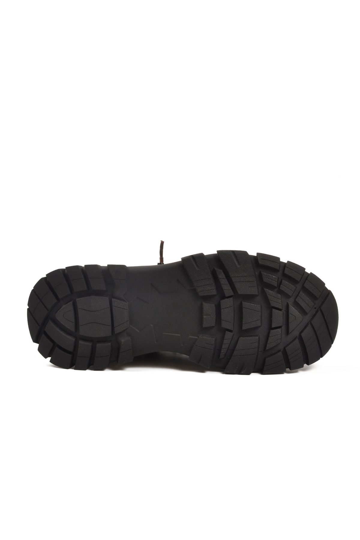 Kahve Hakiki Deri Bağcıklı Erkek Sneaker 25K570 M - Görsel 6