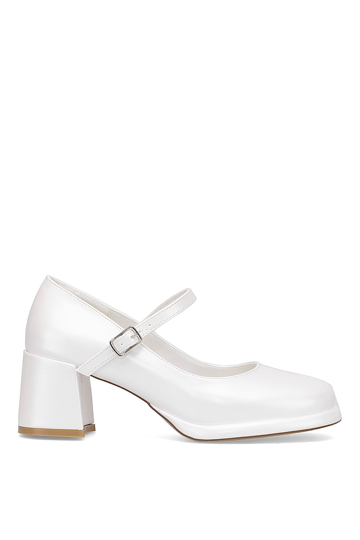 Elit PM559 K100-1C Kadın Klasik Topuklu Ayakkabı Sedef - Görsel 2