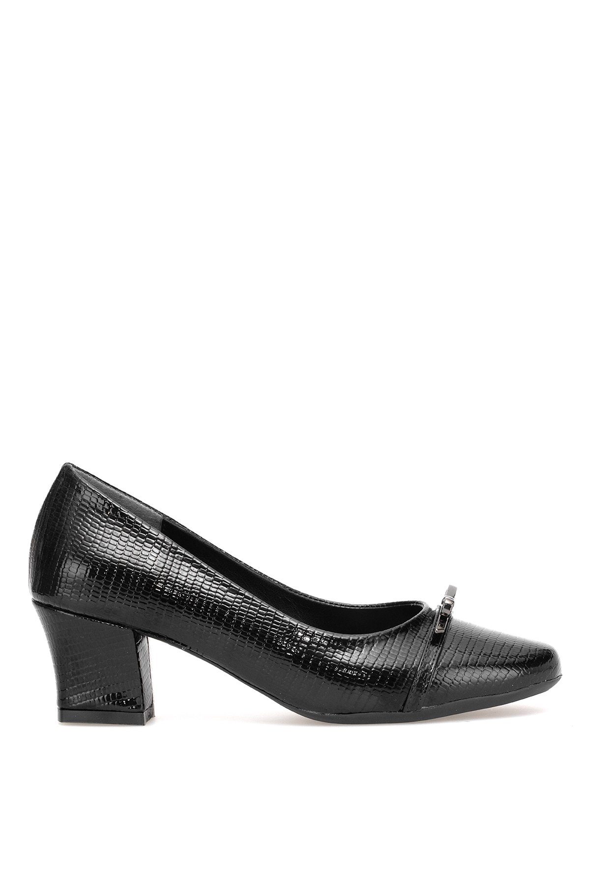 Elit PM280 K555 Kadın Klasik Topuklu Ayakkabı Siyah - Görsel 2