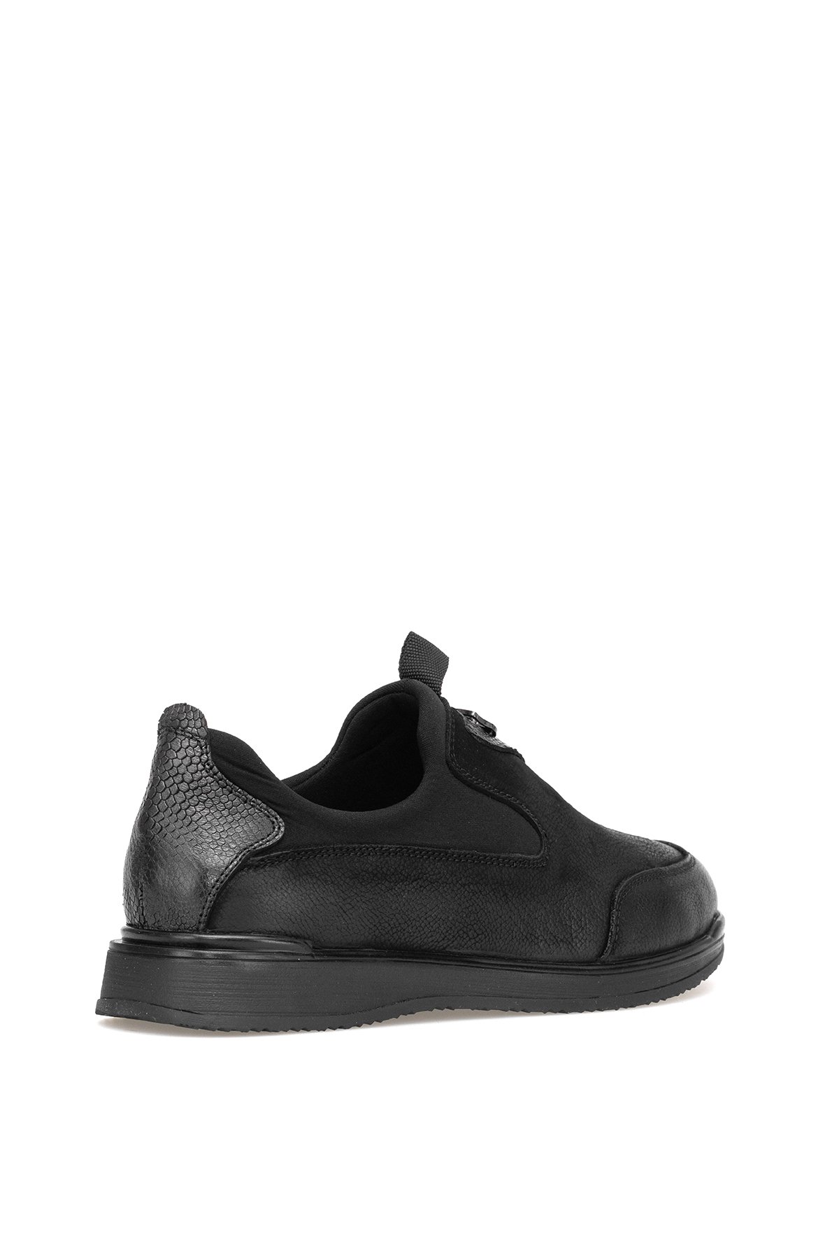 2250906K Kadın Hakiki Deri Casual Ayakkabı Siyah - Görsel 5