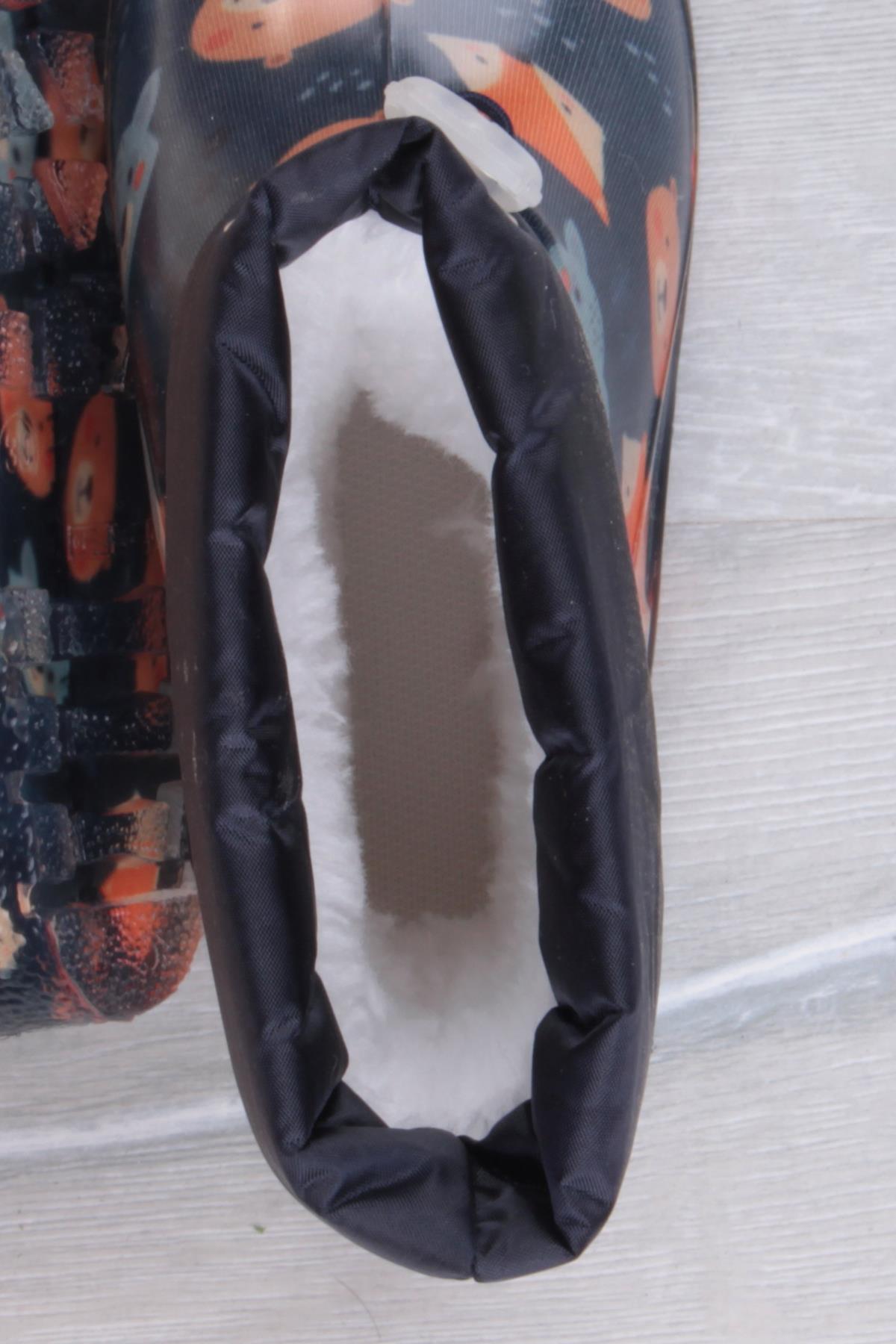 7061 Yogi Figürlü İçi Peluşlu Su Geçirmez Erkek Çocuk Kar Yağmur Çizmesi - Görsel 7