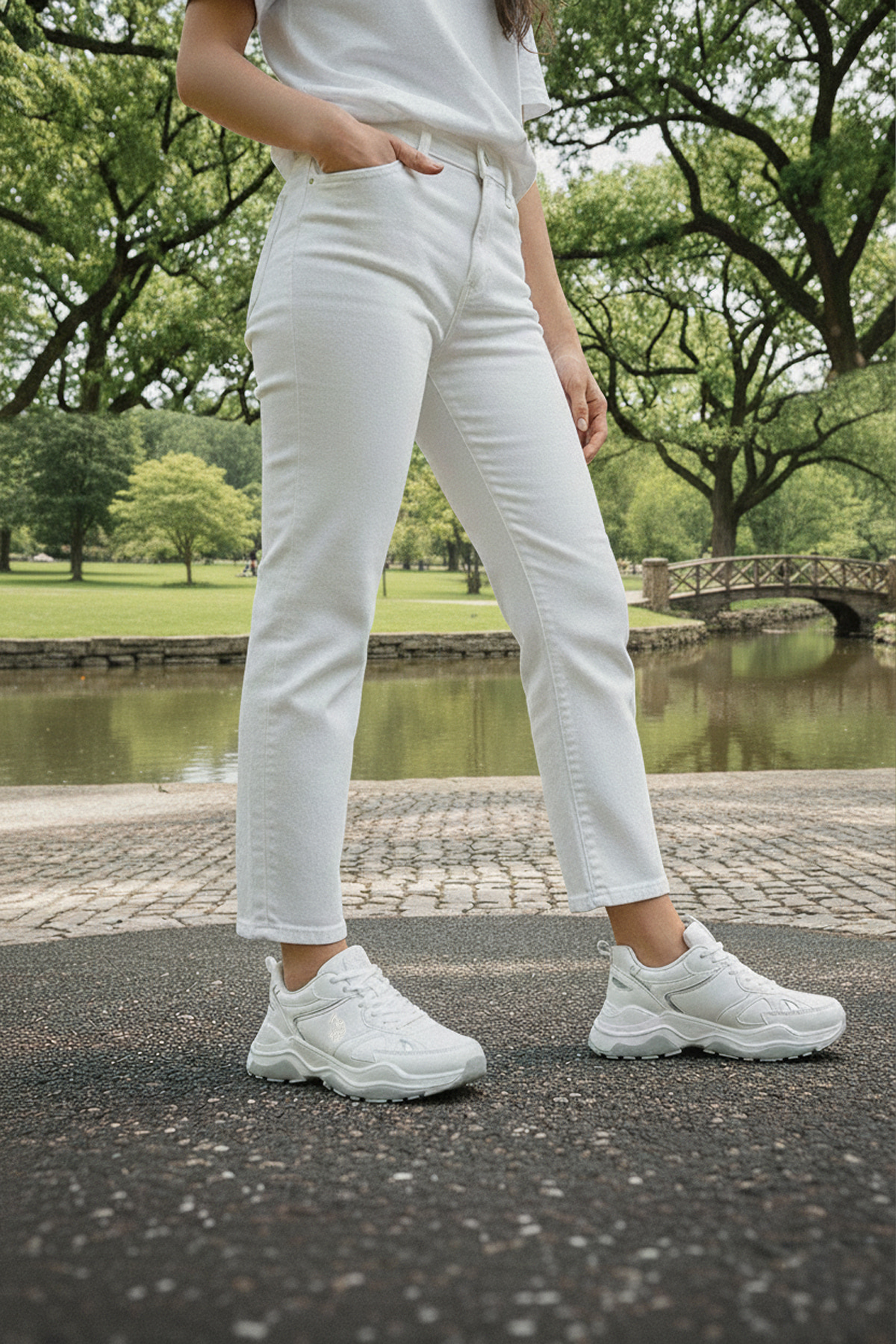 RODIE 5PR Beyaz Kadın Sneaker - Görsel 3