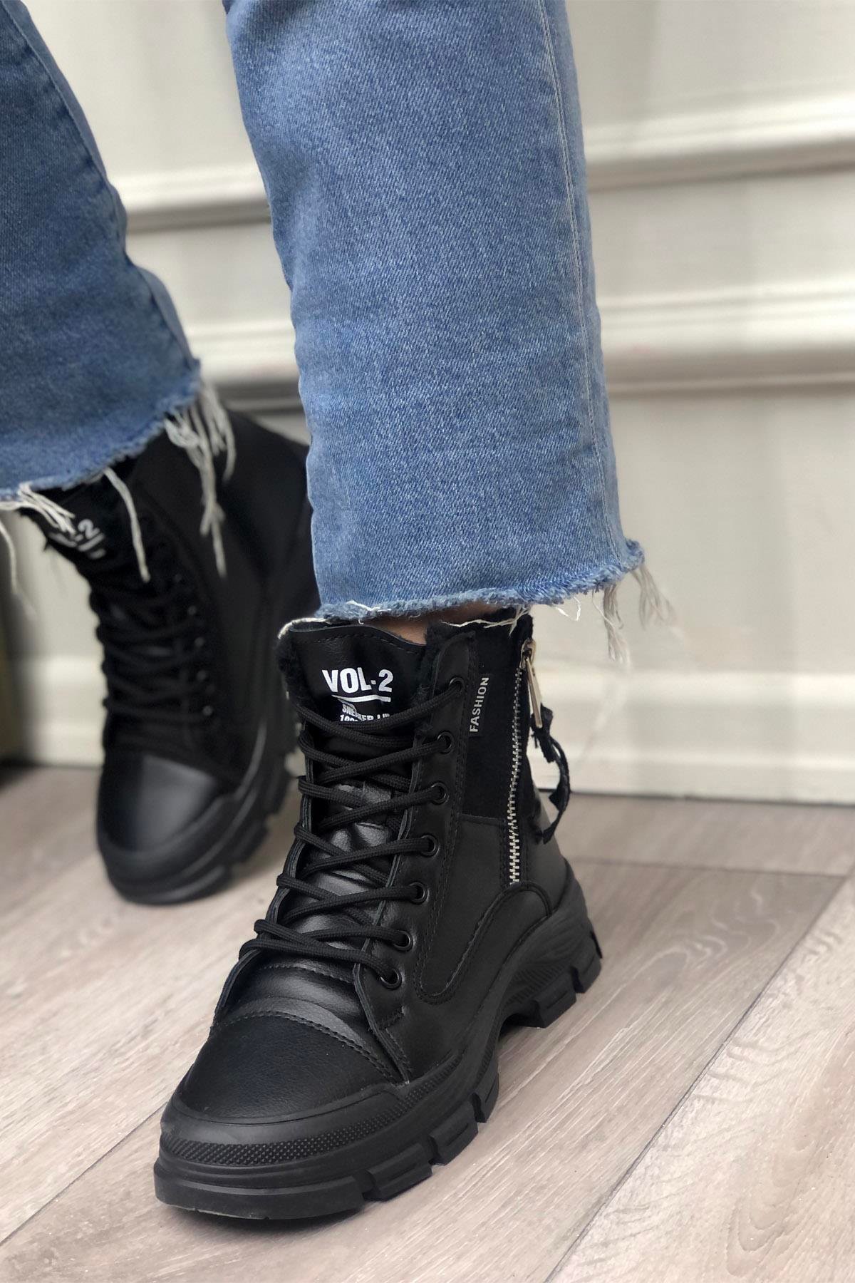 5428 Memory Kaucuk Kaymaz Taban Kadın Bot - Görsel 5