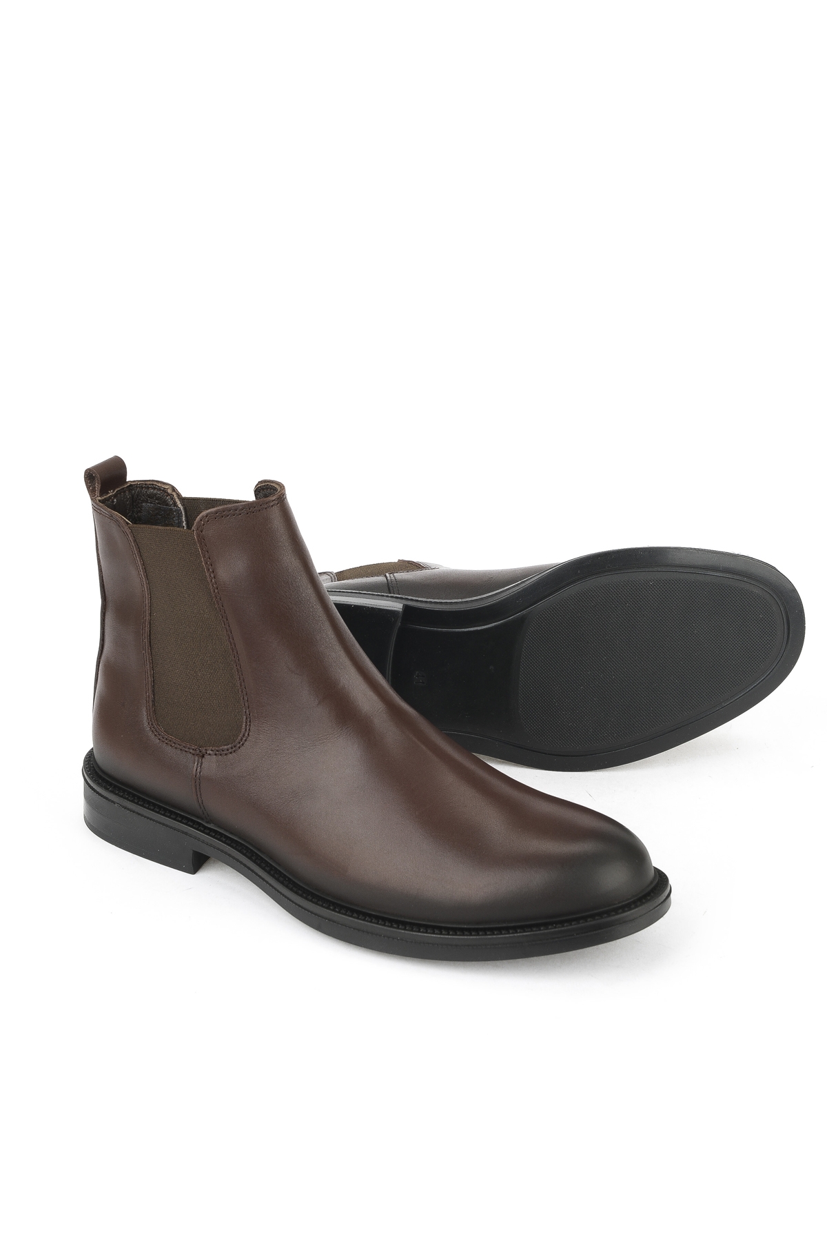 Erkek Hakiki Deri Bot 1531043Z41216 Kahve - Görsel 5