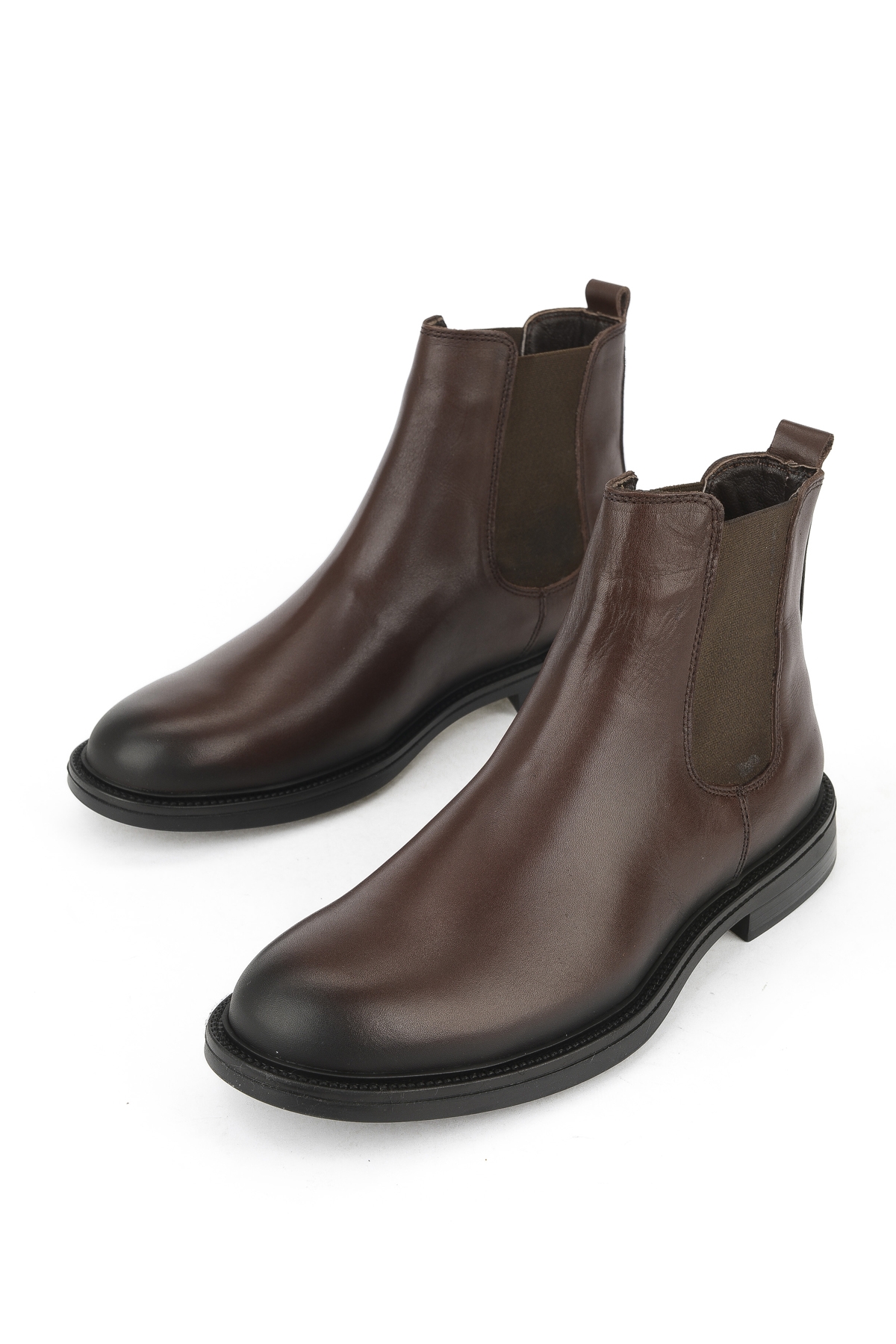 Erkek Hakiki Deri Bot 1531043Z41216 Kahve - Görsel 6