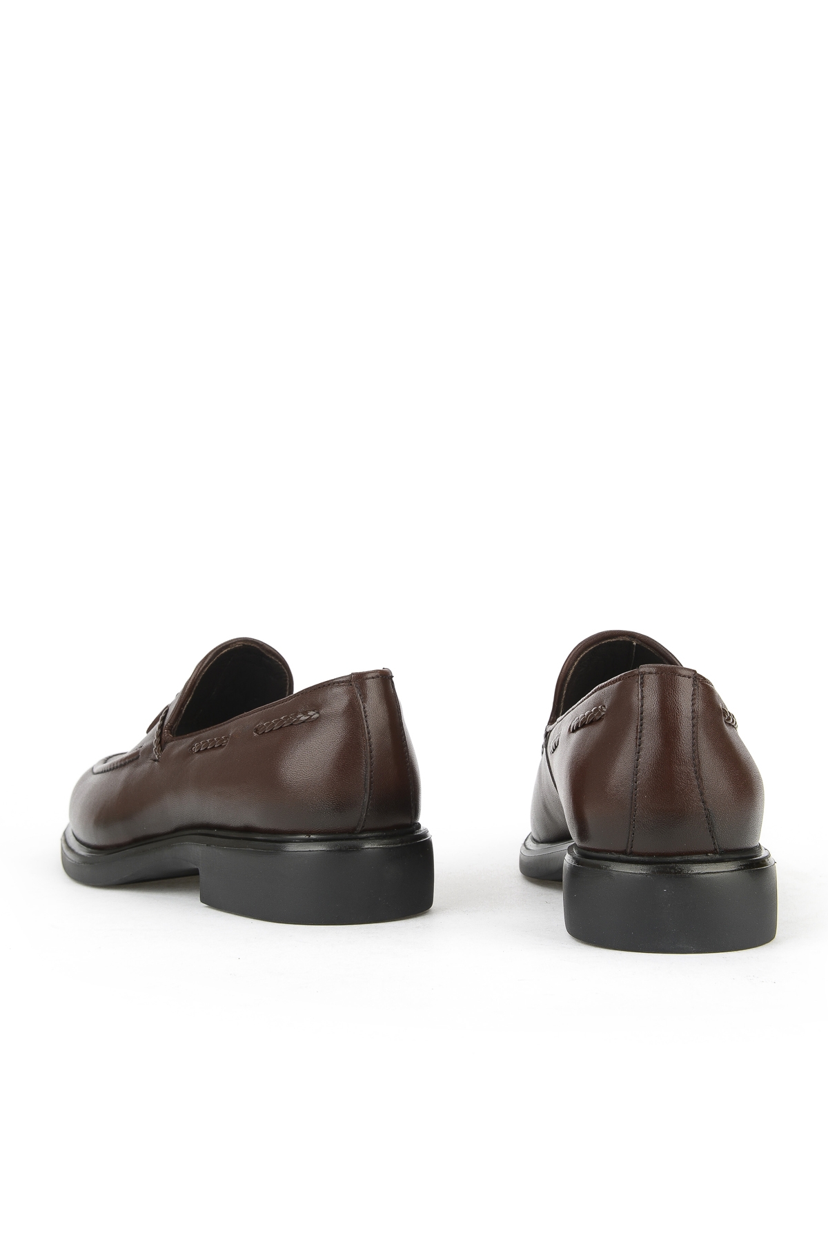 Erkek Hakiki Deri Ayakkabı 1531043Z4193 Kahve - Görsel 4