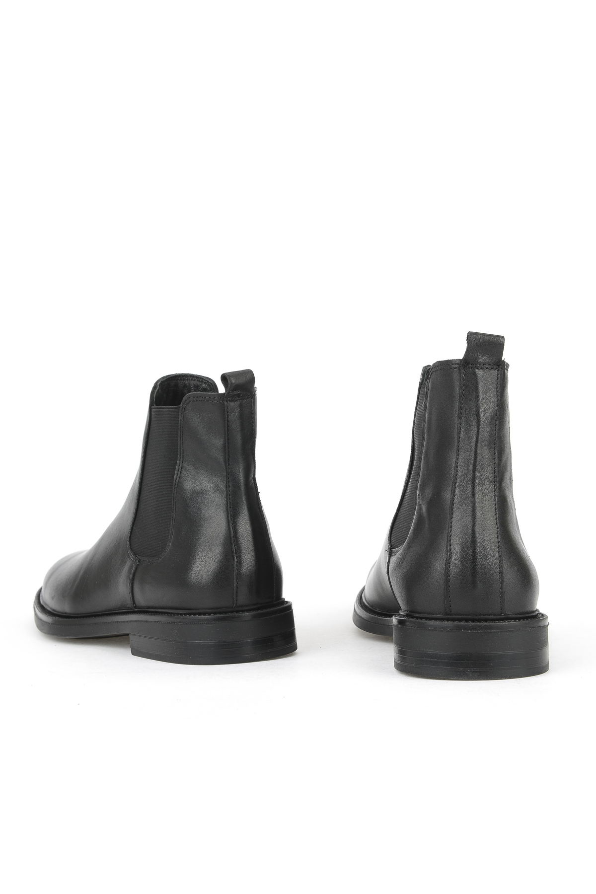 Erkek Hakiki Deri Bot 1531043Z41216 Siyah - Görsel 4