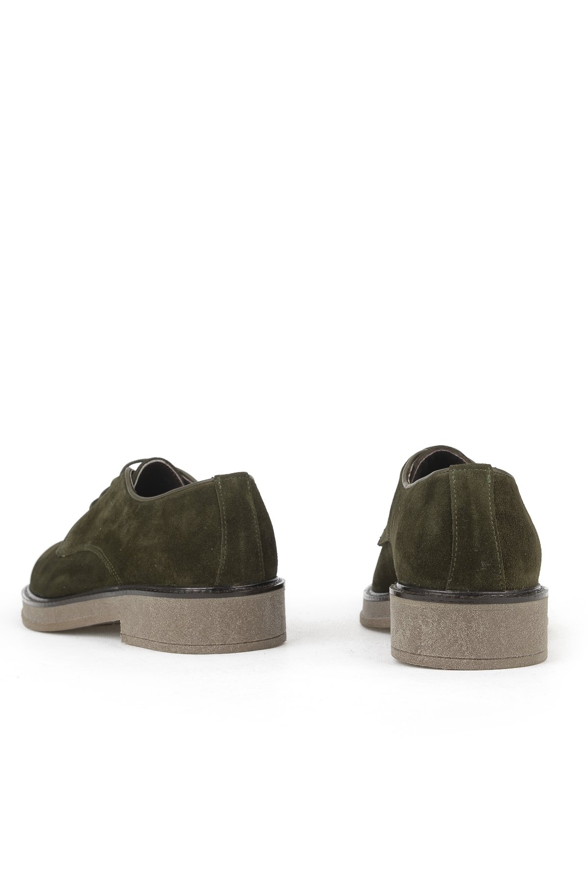 Erkek Hakiki Deri Ayakkabı 1531043Z0210 Haki - Görsel 4