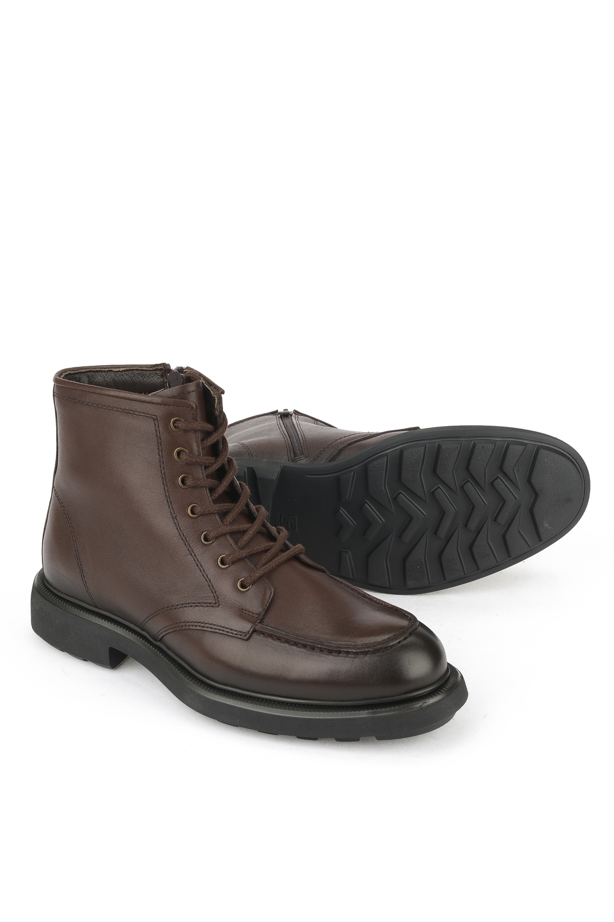 Erkek Hakiki Deri Bot 1531043Z4048 Kahve - Görsel 5