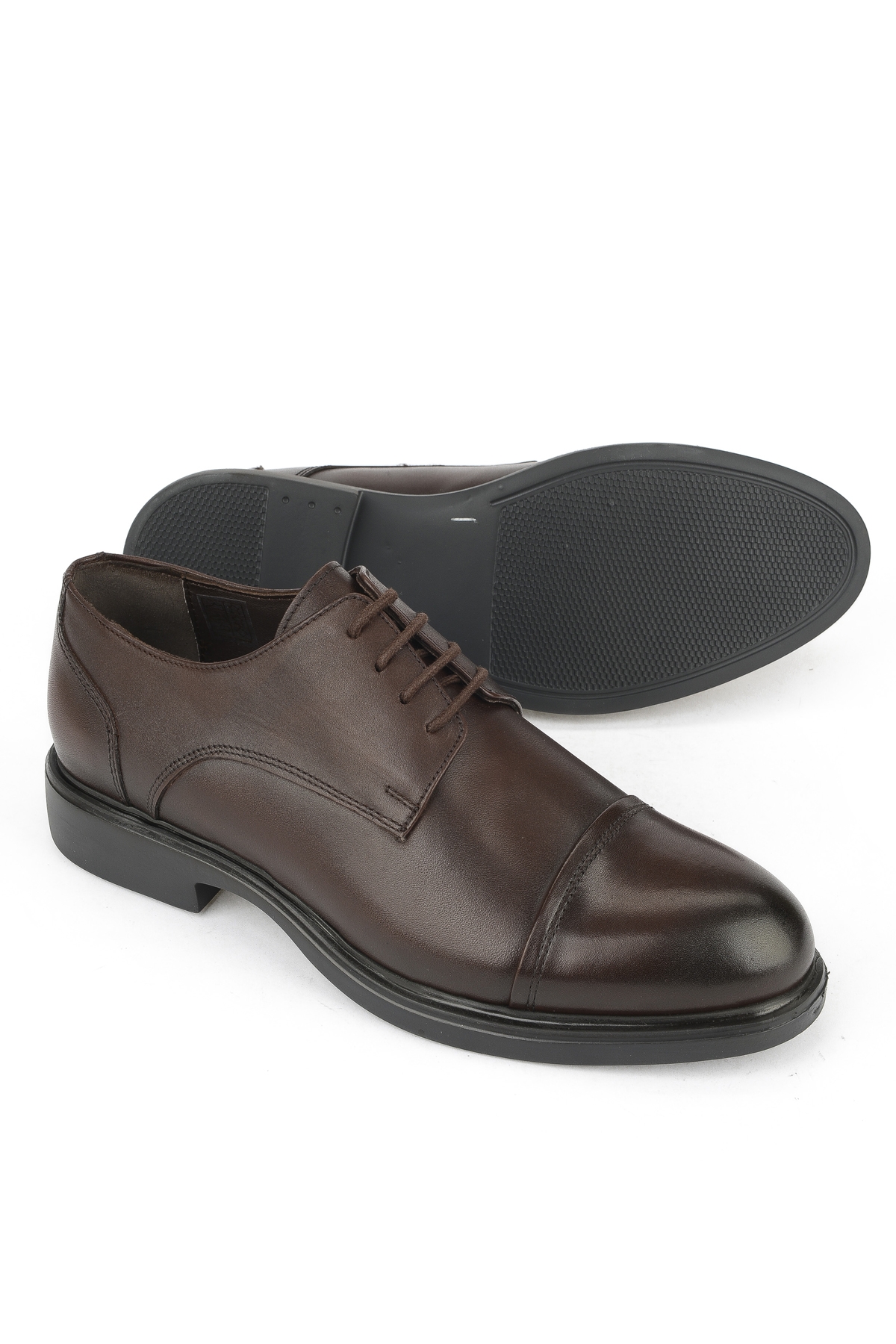 Erkek Hakiki Deri Ayakkabı 1531043Z4191 Kahve - Görsel 5