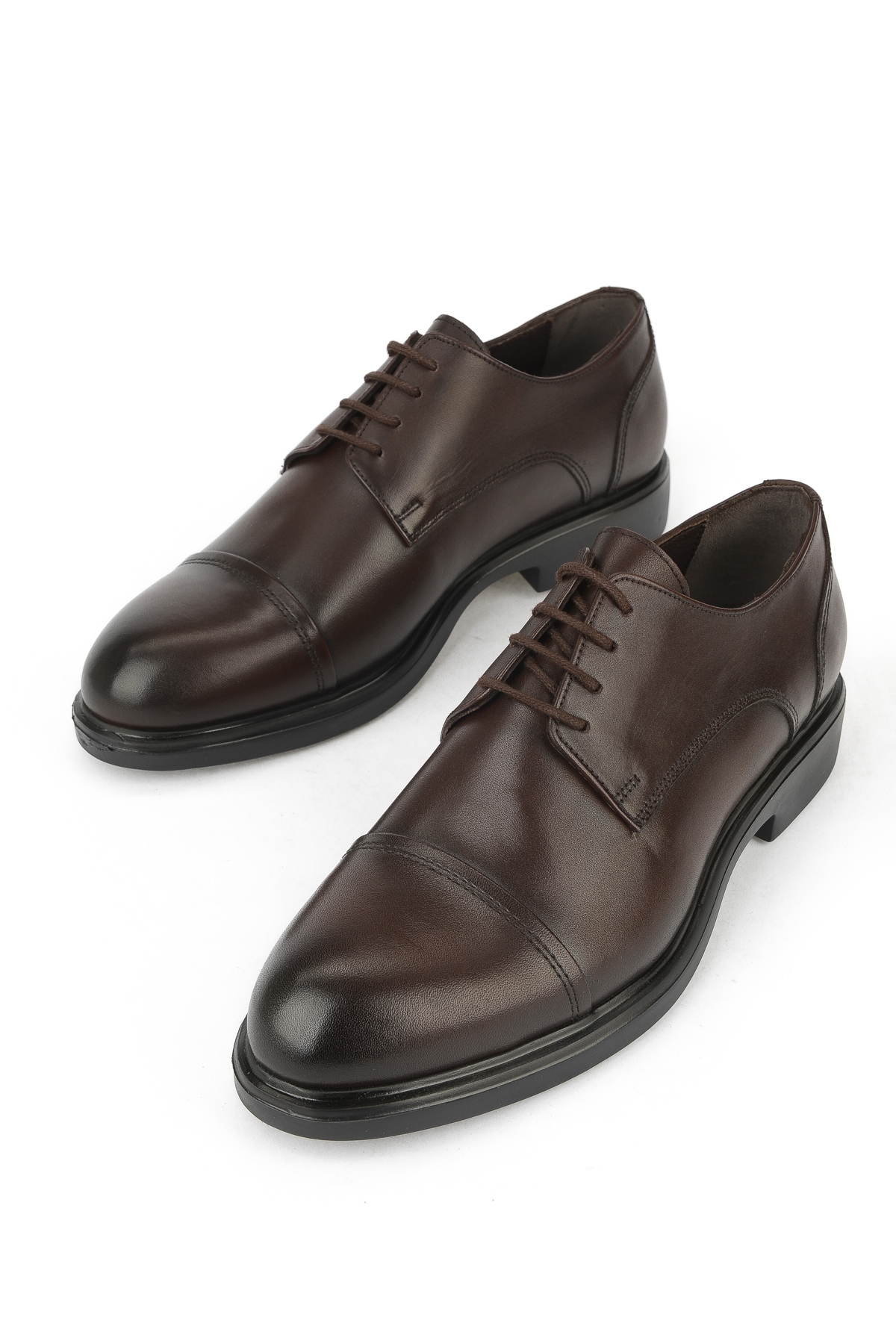 Erkek Hakiki Deri Ayakkabı 1531043Z4191 Kahve - Görsel 6