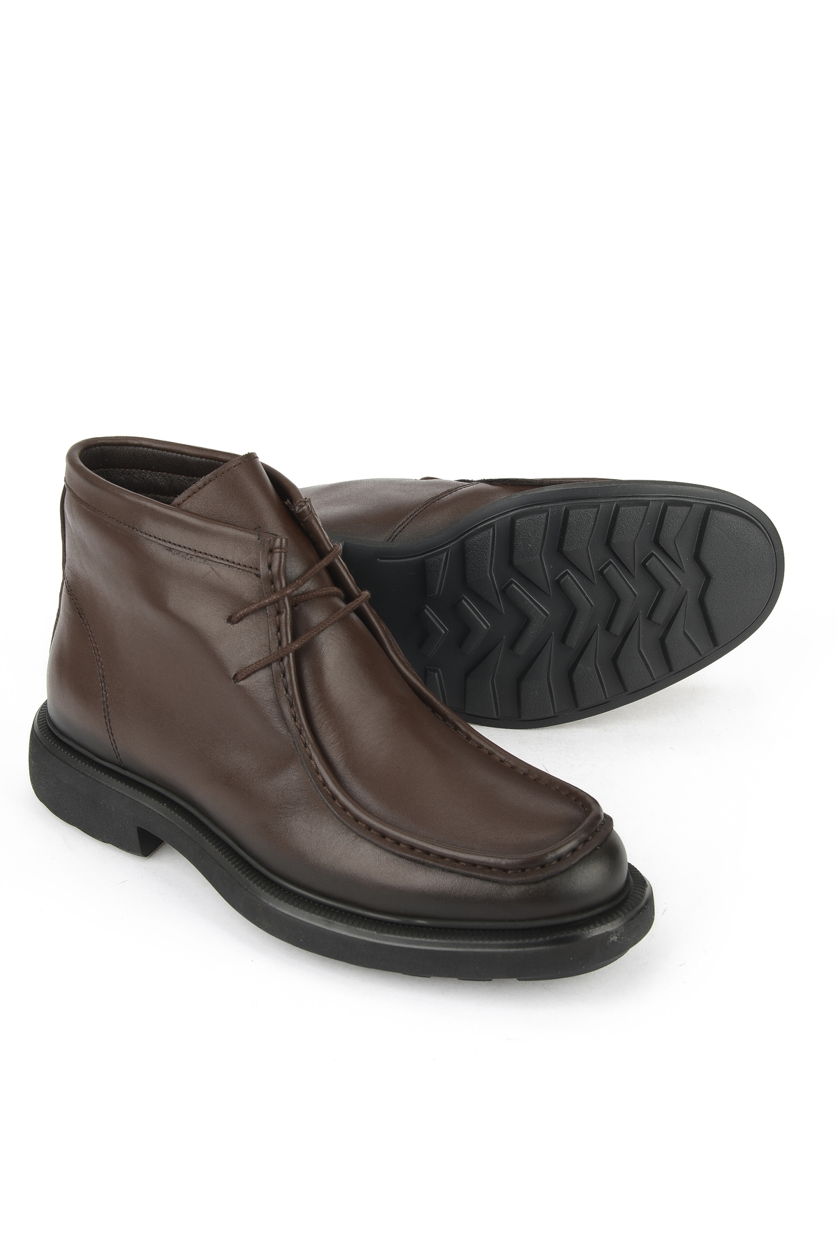 Erkek Hakiki Deri Bot 1531043Z4049 Kahve - Görsel 5