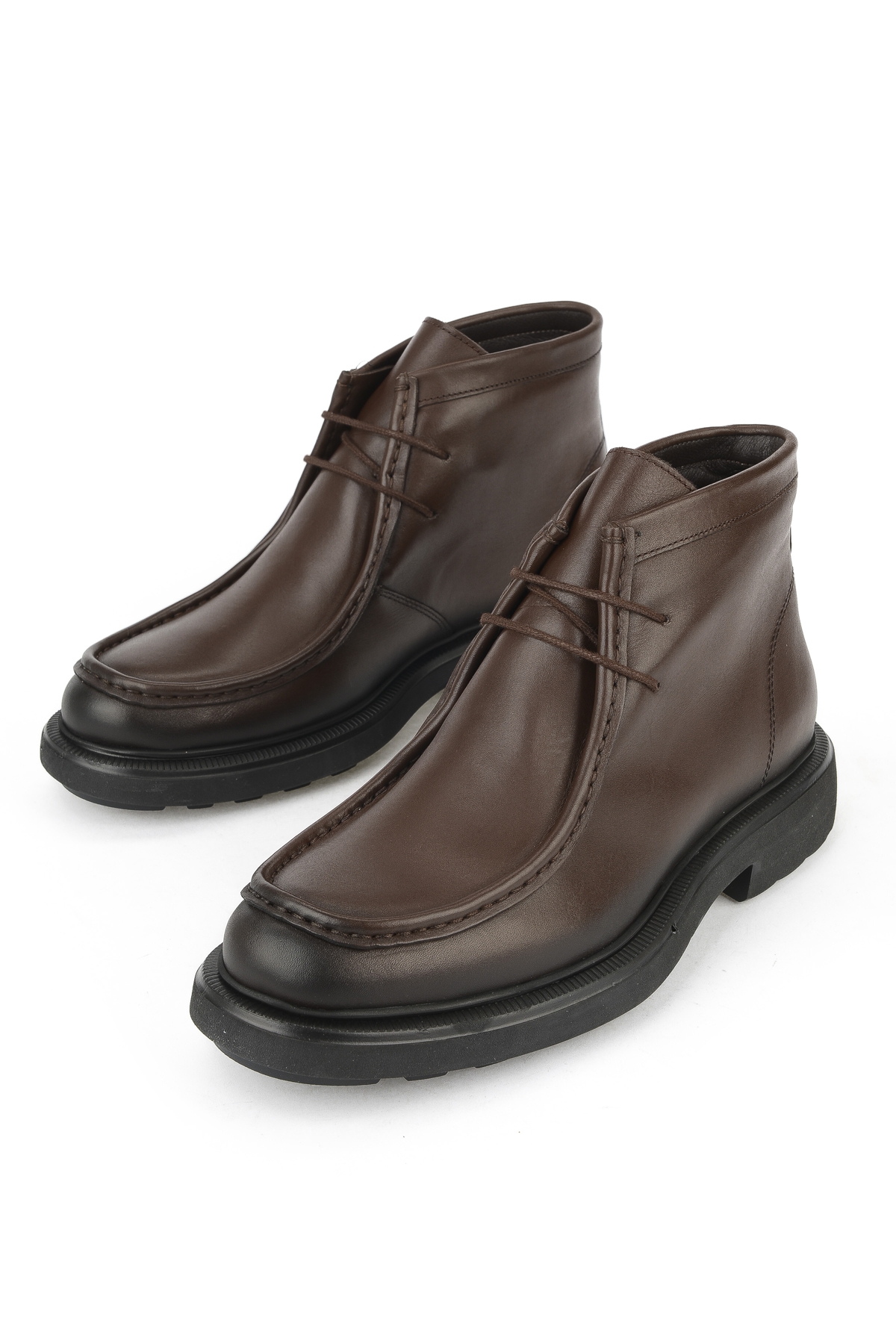 Erkek Hakiki Deri Bot 1531043Z4049 Kahve - Görsel 6