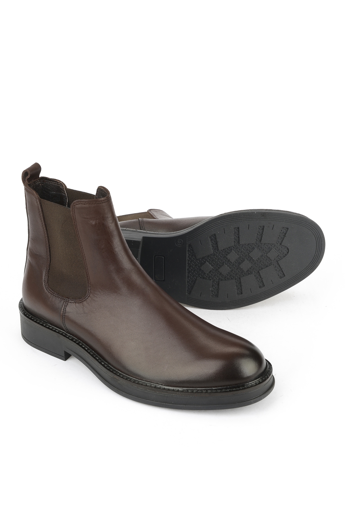 Erkek Hakiki Deri Bot 1531043Z028 Kahve - Görsel 5