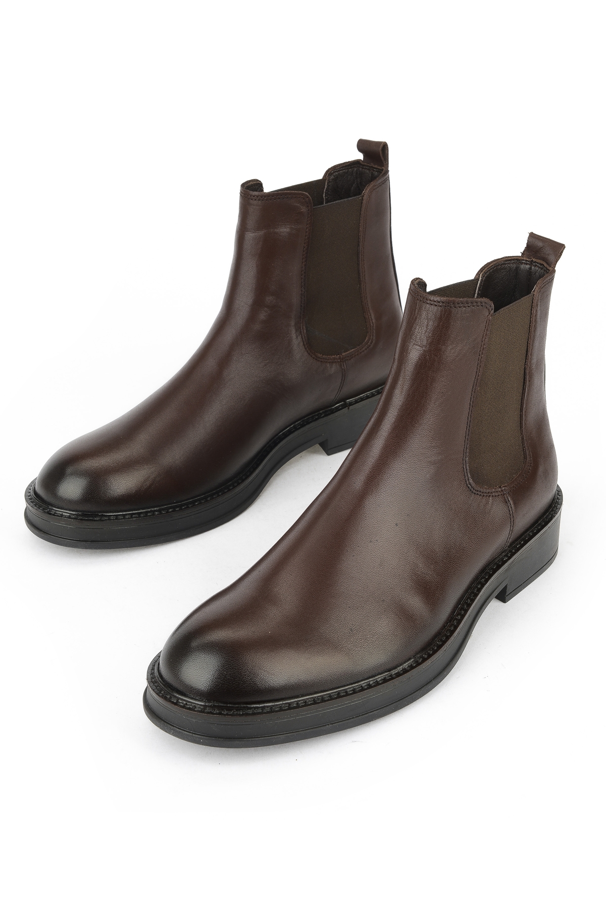 Erkek Hakiki Deri Bot 1531043Z028 Kahve - Görsel 6