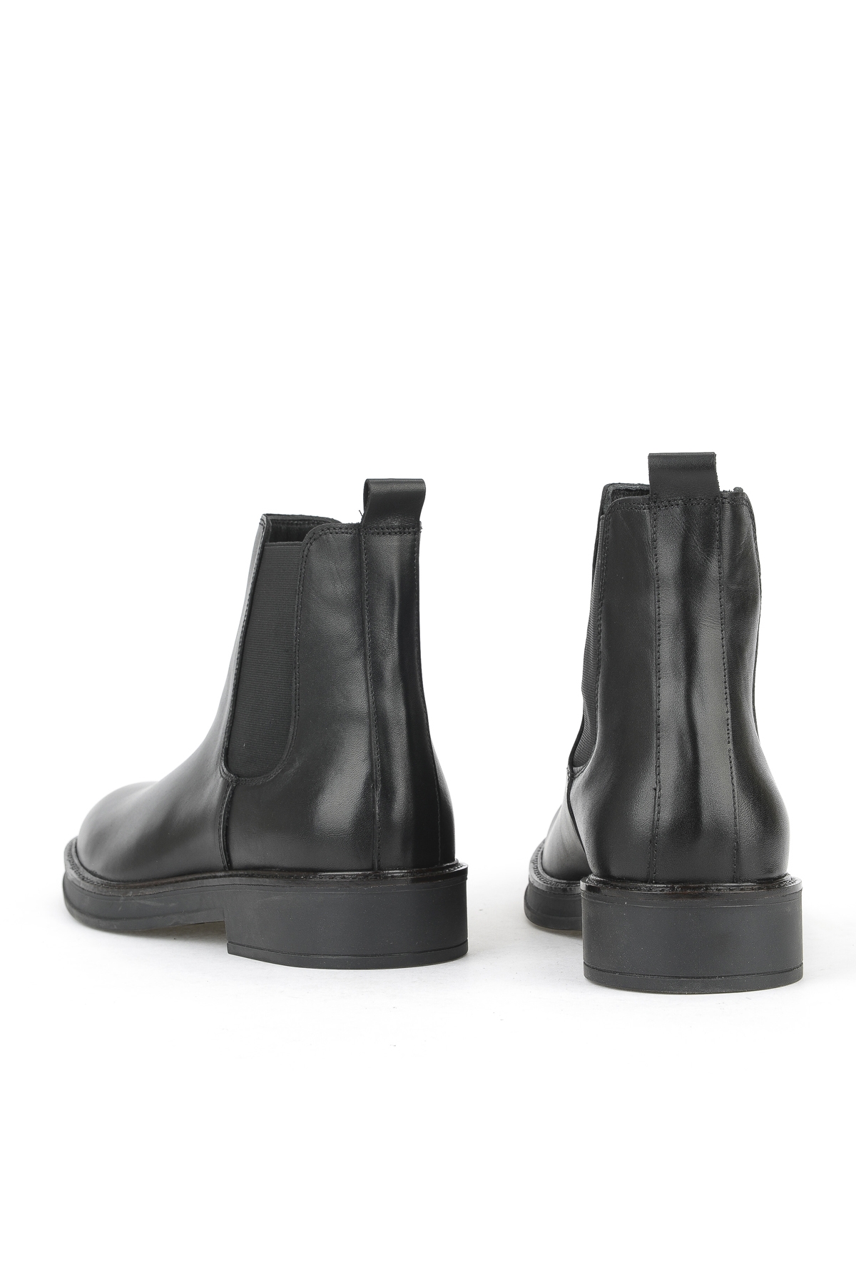 Erkek Hakiki Deri Bot 1531043Z028 Siyah - Görsel 4