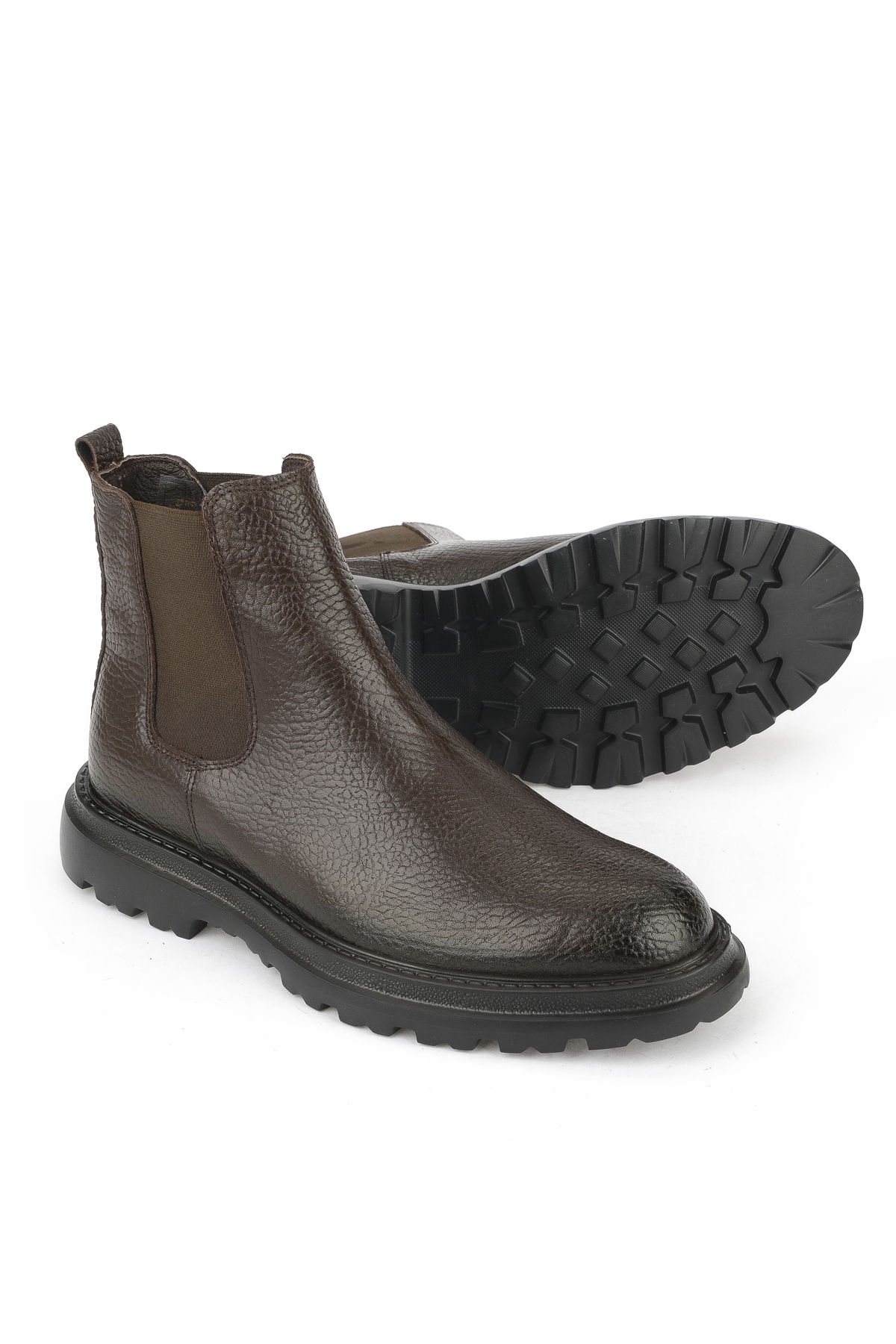 Erkek Hakiki Deri Bot 1531043Z42015 Kahve - Görsel 5
