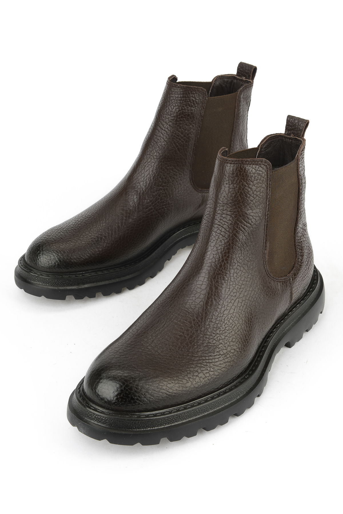 Erkek Hakiki Deri Bot 1531043Z42015 Kahve - Görsel 6