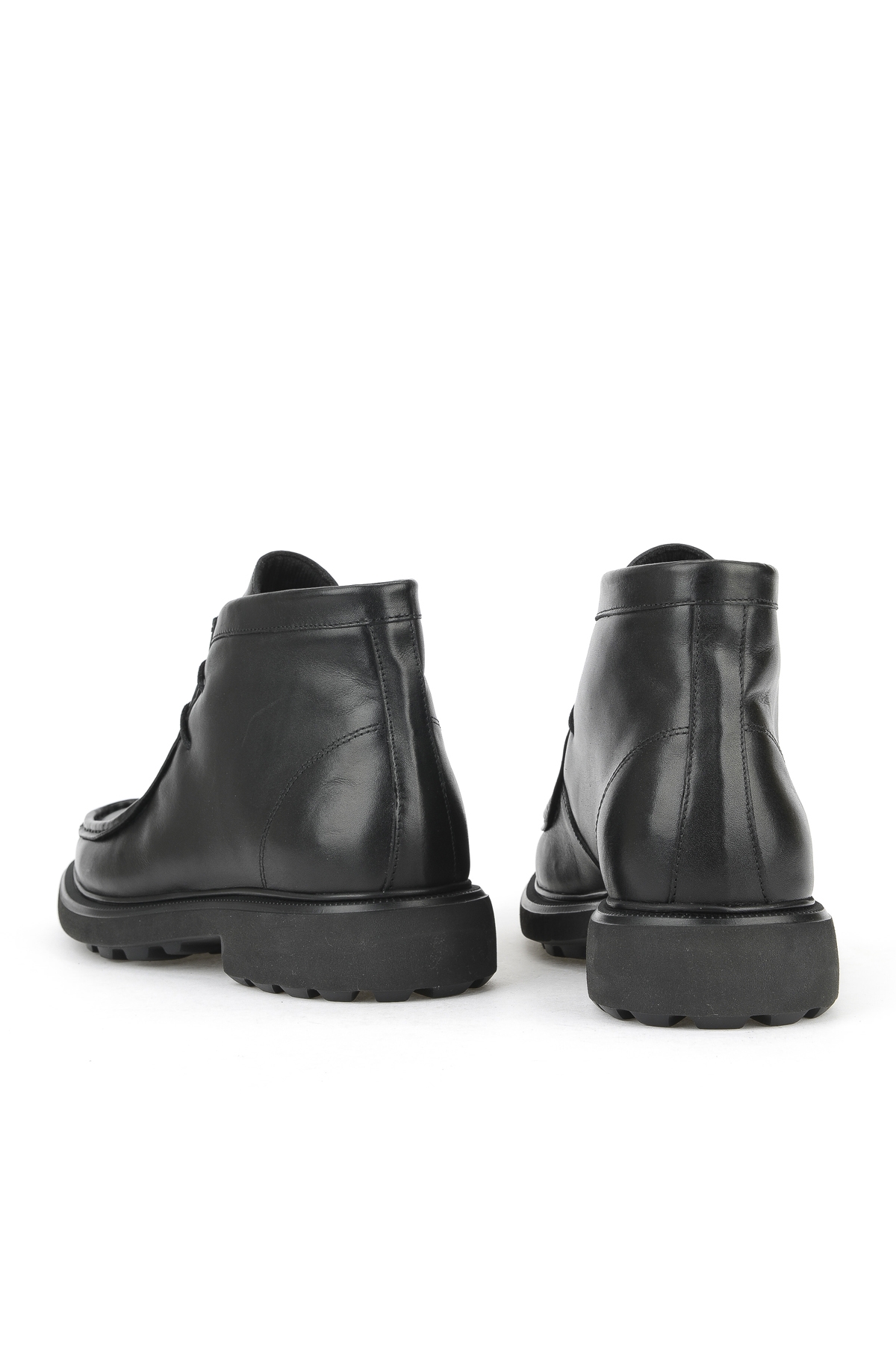 Erkek Hakiki Deri Bot 1531043Z4049 Siyah - Görsel 4