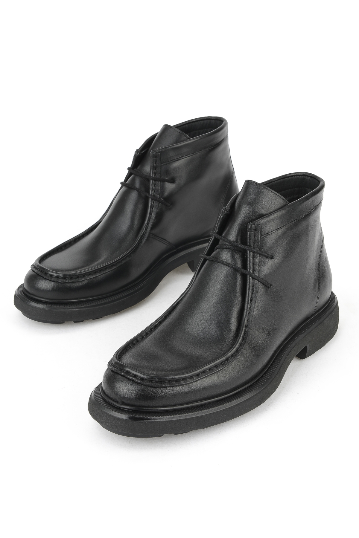 Erkek Hakiki Deri Bot 1531043Z4049 Siyah - Görsel 6