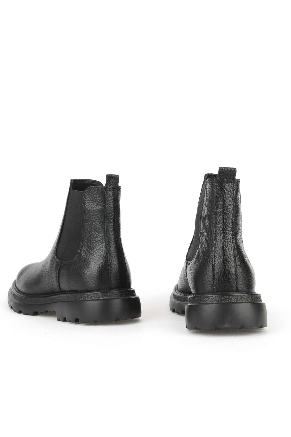 Erkek Hakiki Deri Bot 1531043Z42015 Siyah - Görsel 4