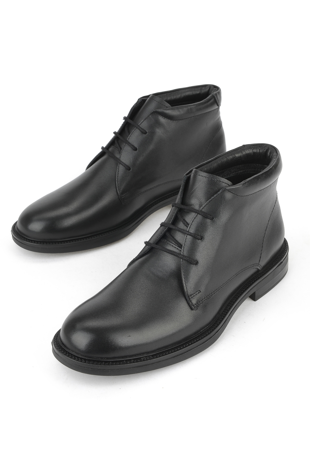 Erkek Hakiki Deri Bot 1531043Z41215 Siyah - Görsel 6