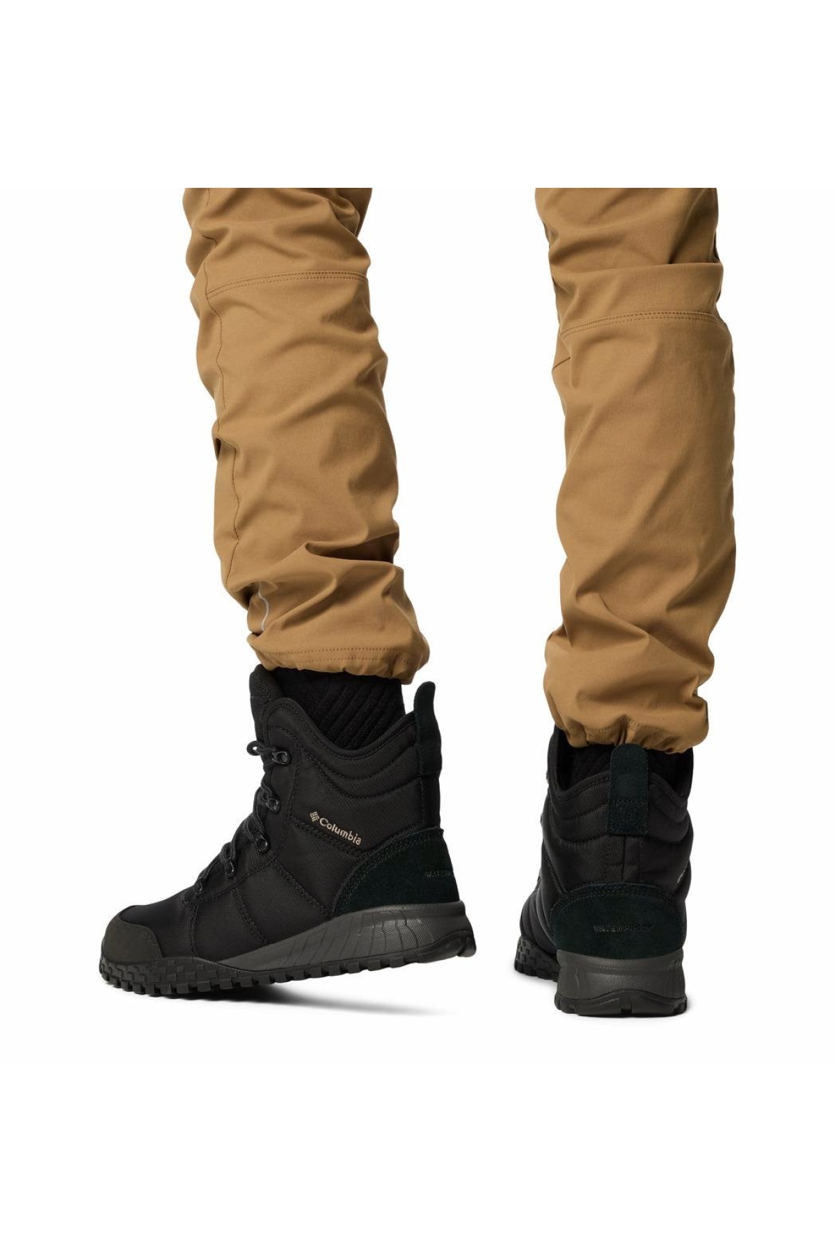 Columbia Columbia Siyah Fairbanks Omni-Heat Erkek Kısa Bot Outdoor Ayakkabı | Flo Siyah - 3. görsel