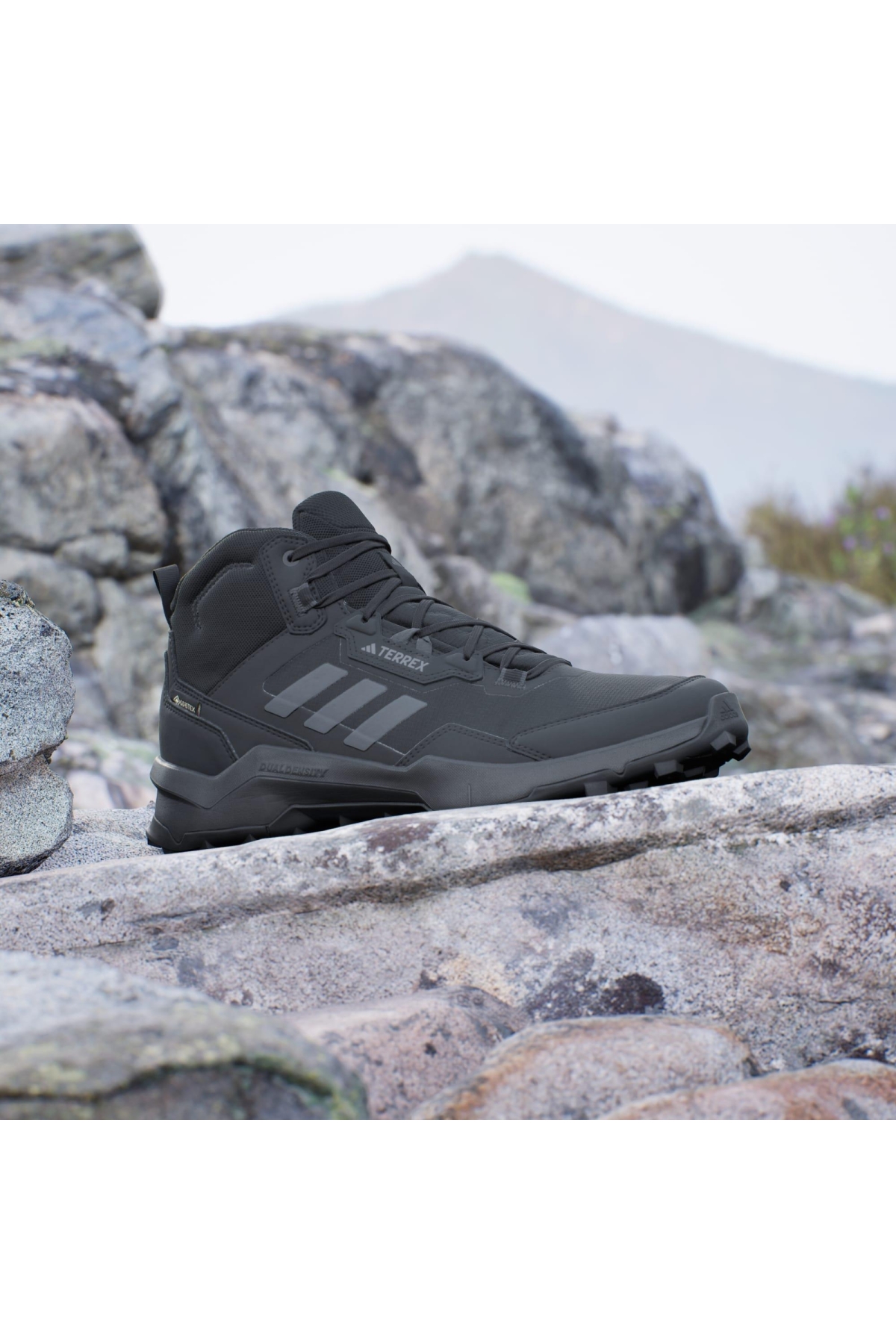 Adidas Adidas Siyah Terrex AX4 Mid GORE-TEX Yürüyüş Ayakkabısı Flo'da! Siyah - 4. görsel
