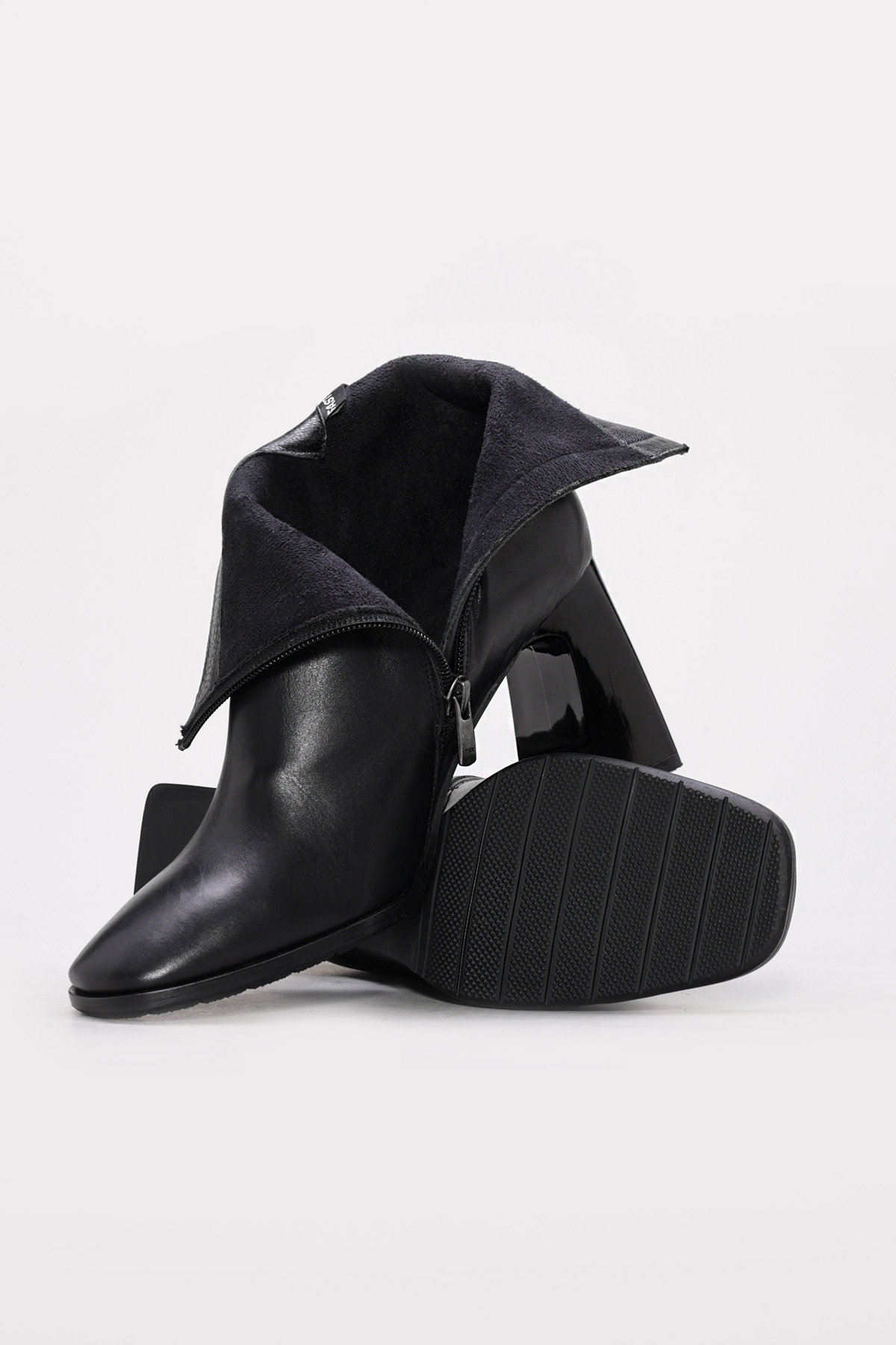 Hakiki Deri Kadın Klasik Bot 264SZA682 - Görsel 4