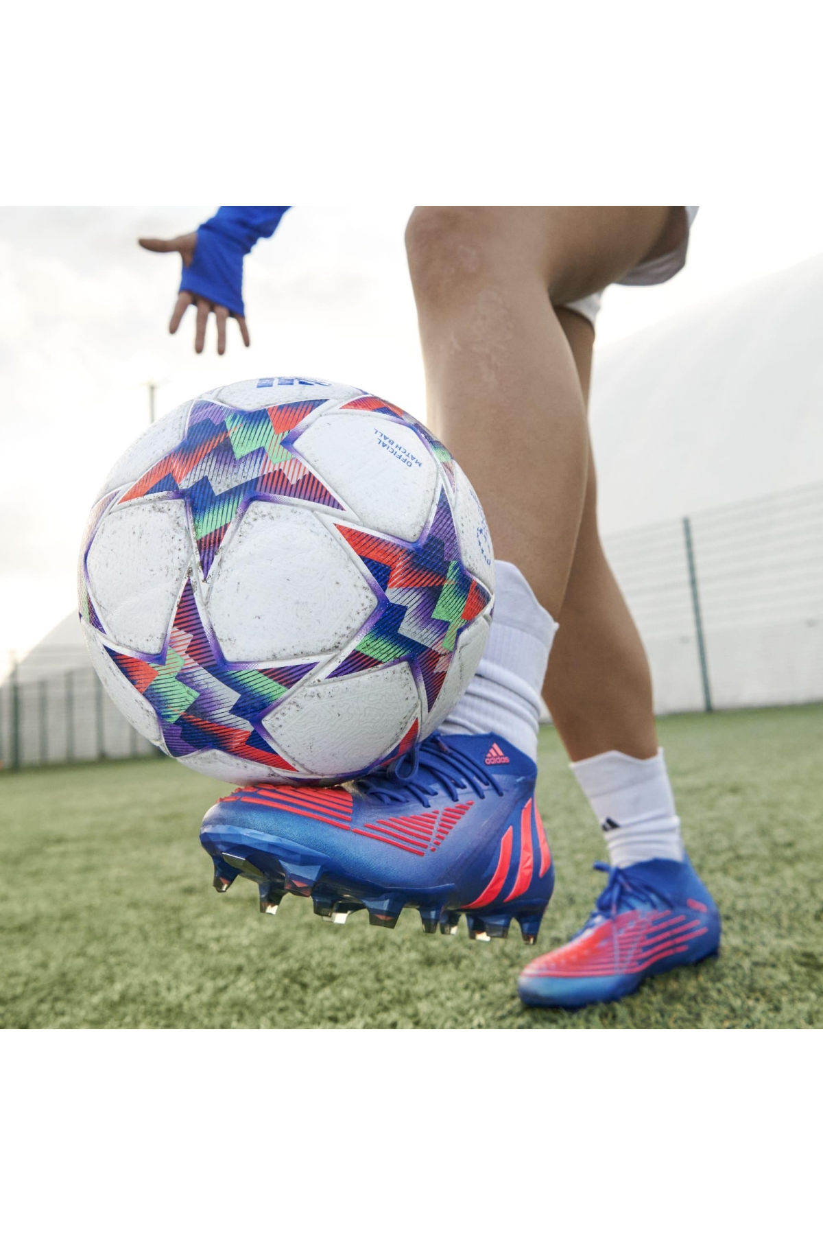 Adidas Adidas Mavi Predator Edge.1 FG Erkek Krampon Flo'da! Mavi - 3. görsel