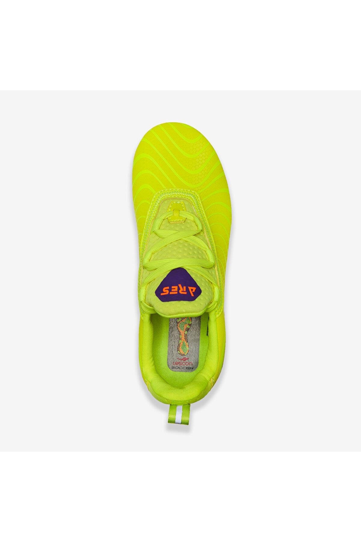 Lescon Lescon Yeşil Ares 5 Çocuk Krampon Ayakkabı Flo'da! Yeşil - 6. görsel