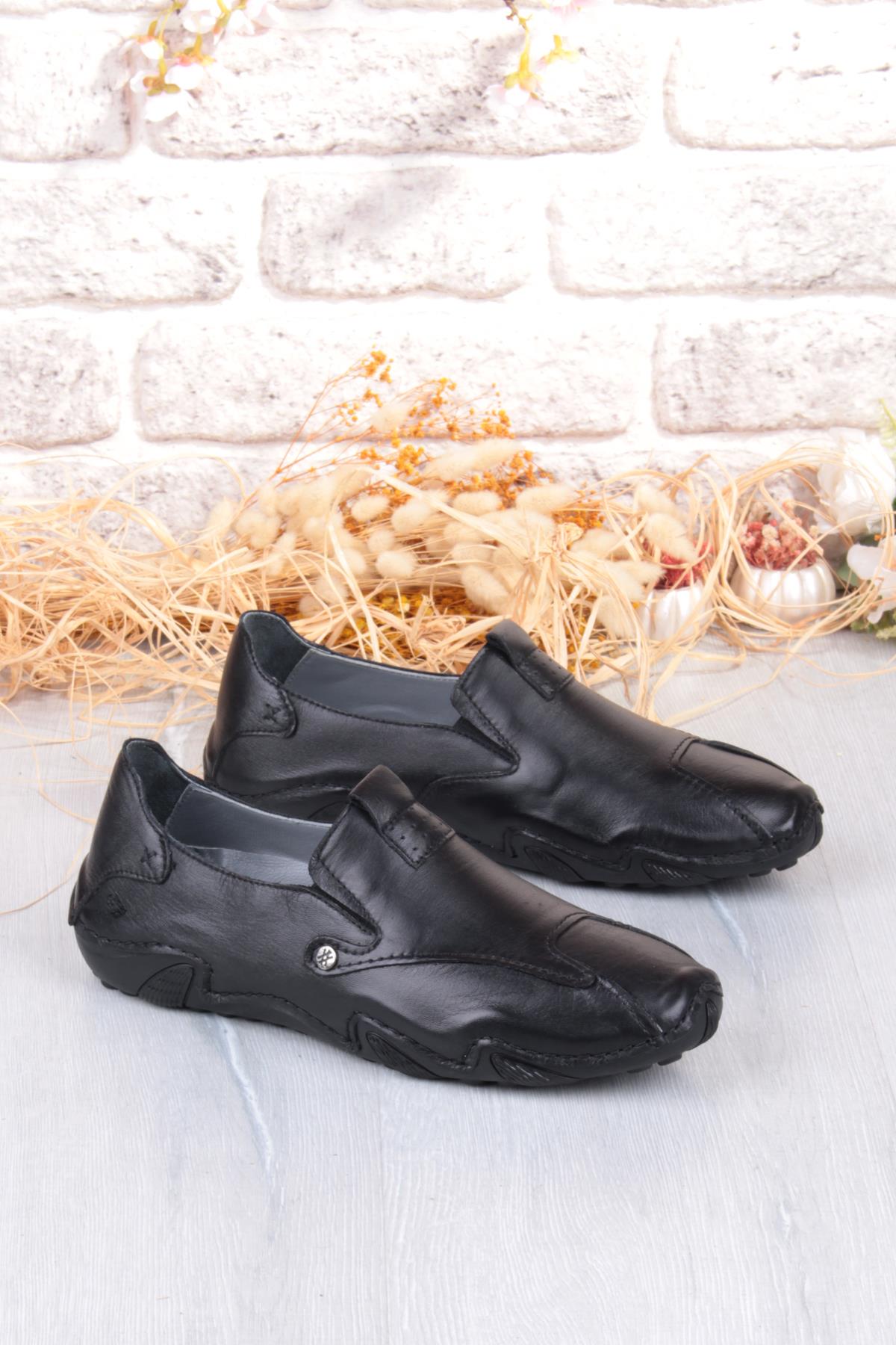 42323 Cilt Comfort Rahat Esnek Hakiki Deri Erkek Ayakkabı - Görsel 2