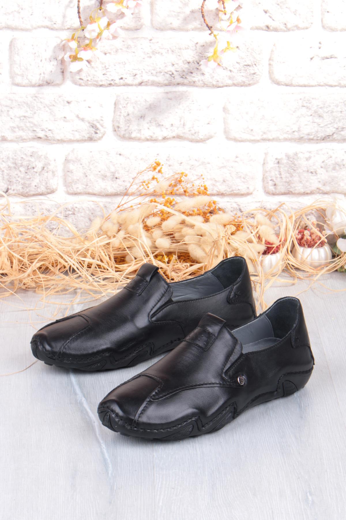 42323 Cilt Comfort Rahat Esnek Hakiki Deri Erkek Ayakkabı - Görsel 4