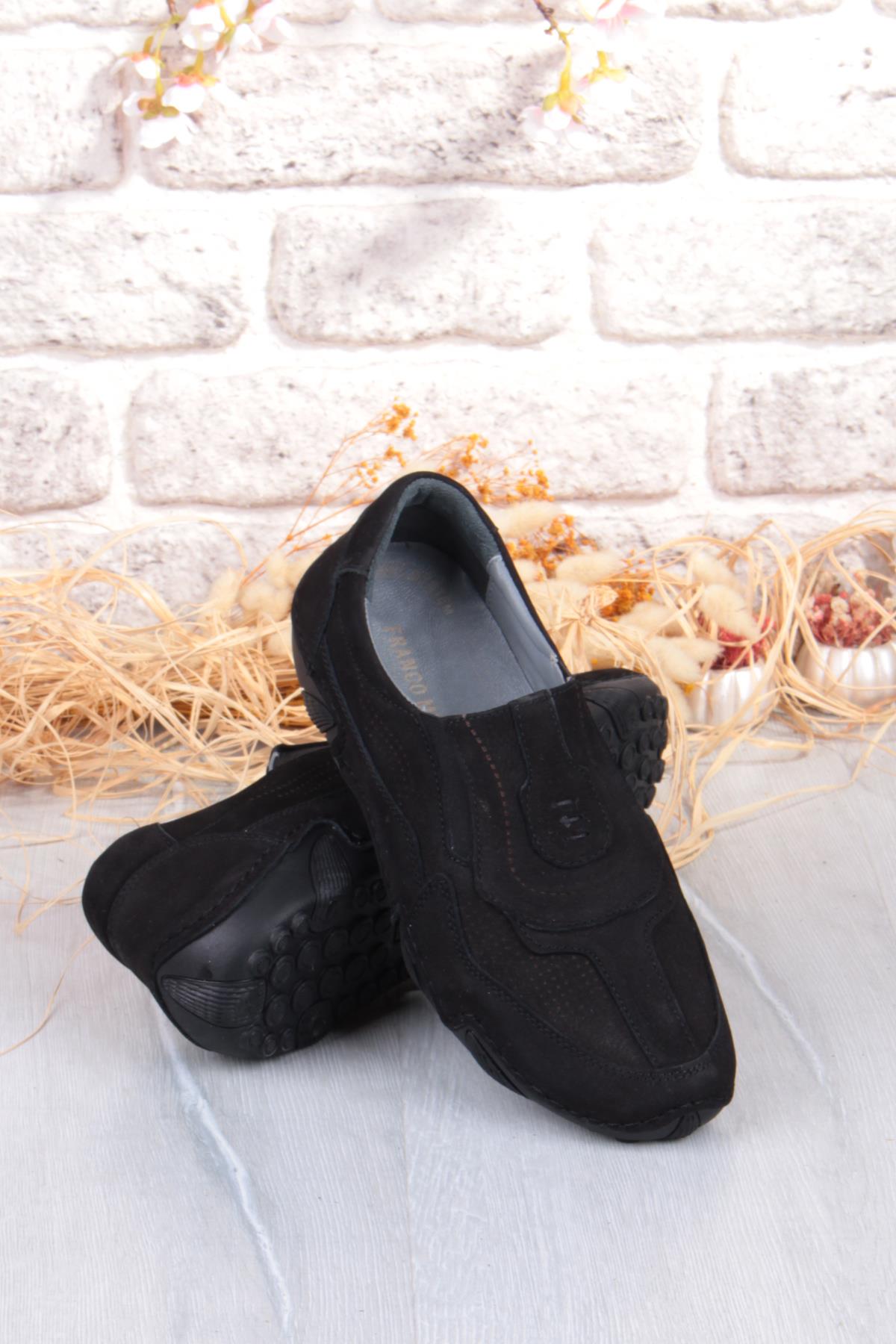 42326 Nubuk Comfort Rahat Esnek Hakiki Deri Erkek Ayakkabı - Görsel 6