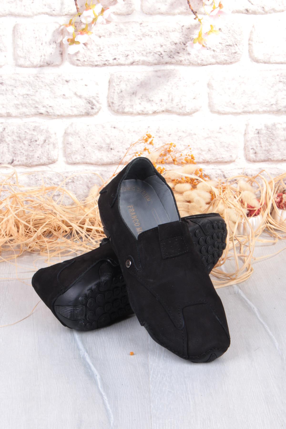 42323 Nubuk Comfort Rahat Esnek Hakiki Deri Erkek Ayakkabı - Görsel 6